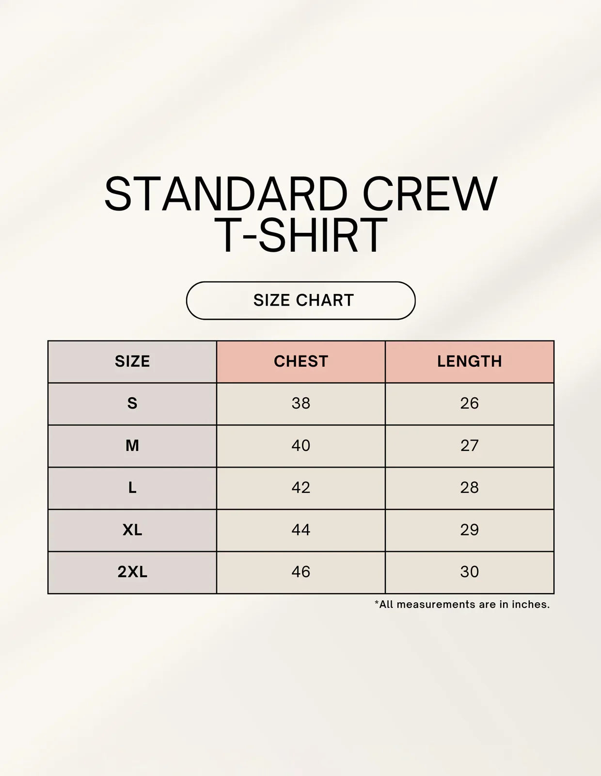 Solid Standard Crew T-Shirt for Men - Not So Suttle