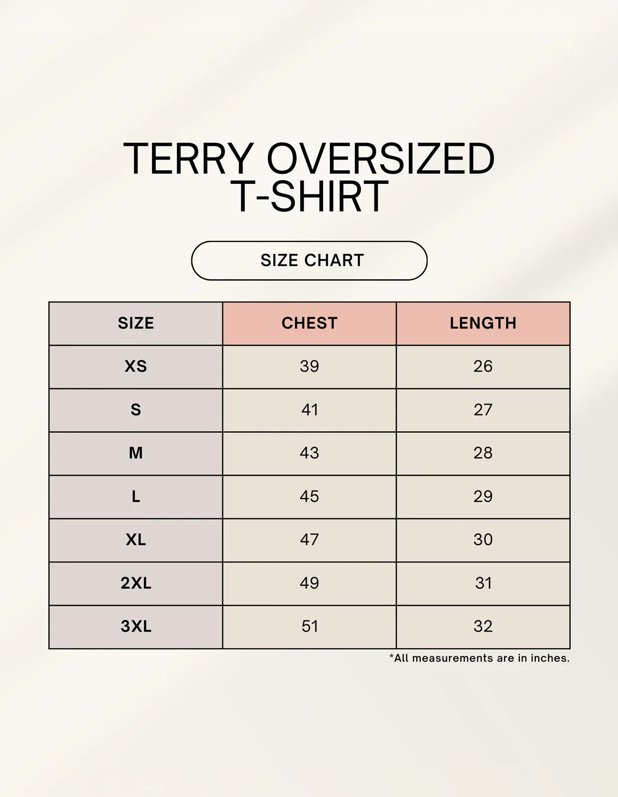 Terry Oversized Tee for Men - Not So Suttle