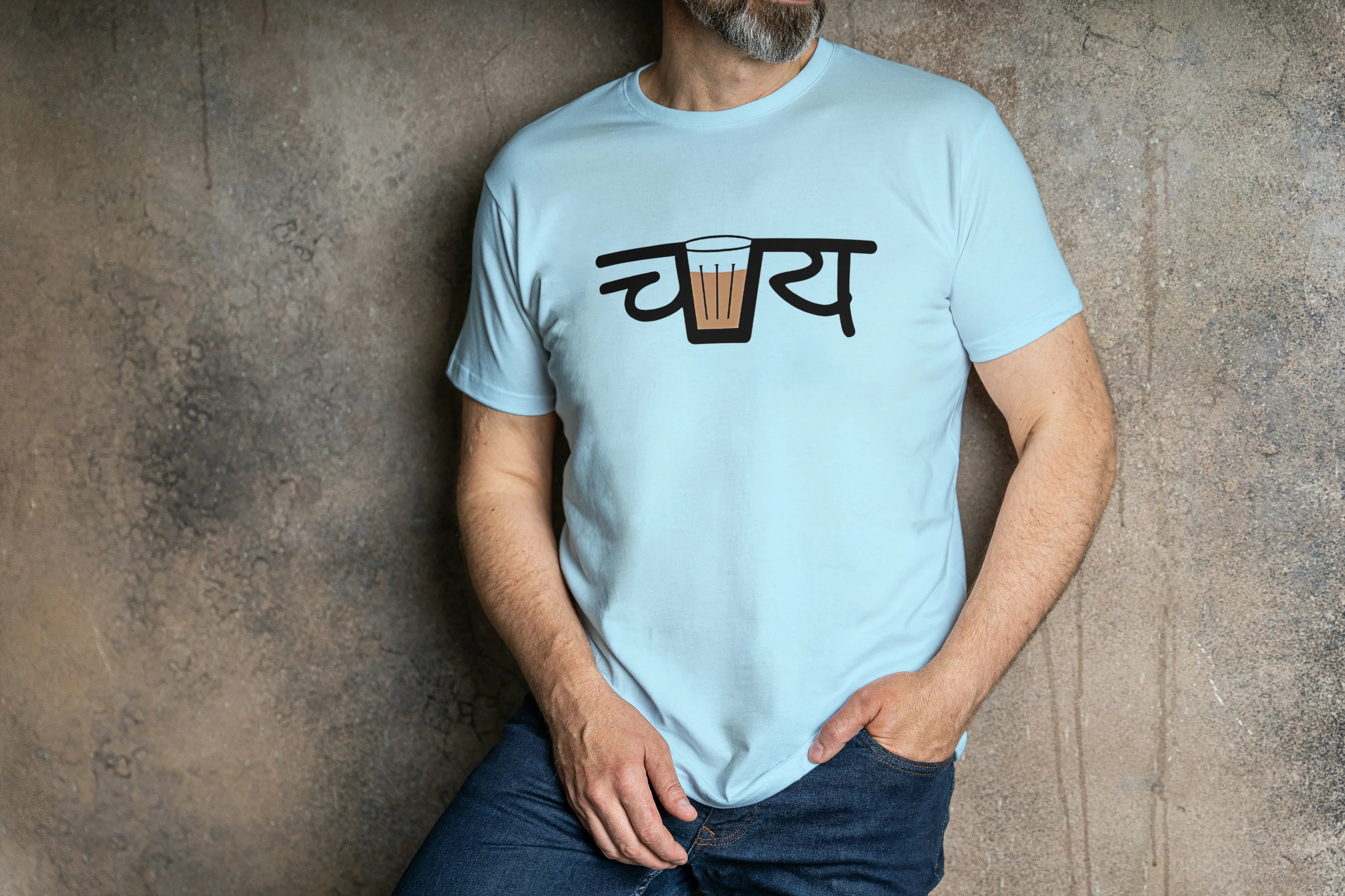 Chai Graphic Classic Crew T-Shirt for Men - Not So Suttle