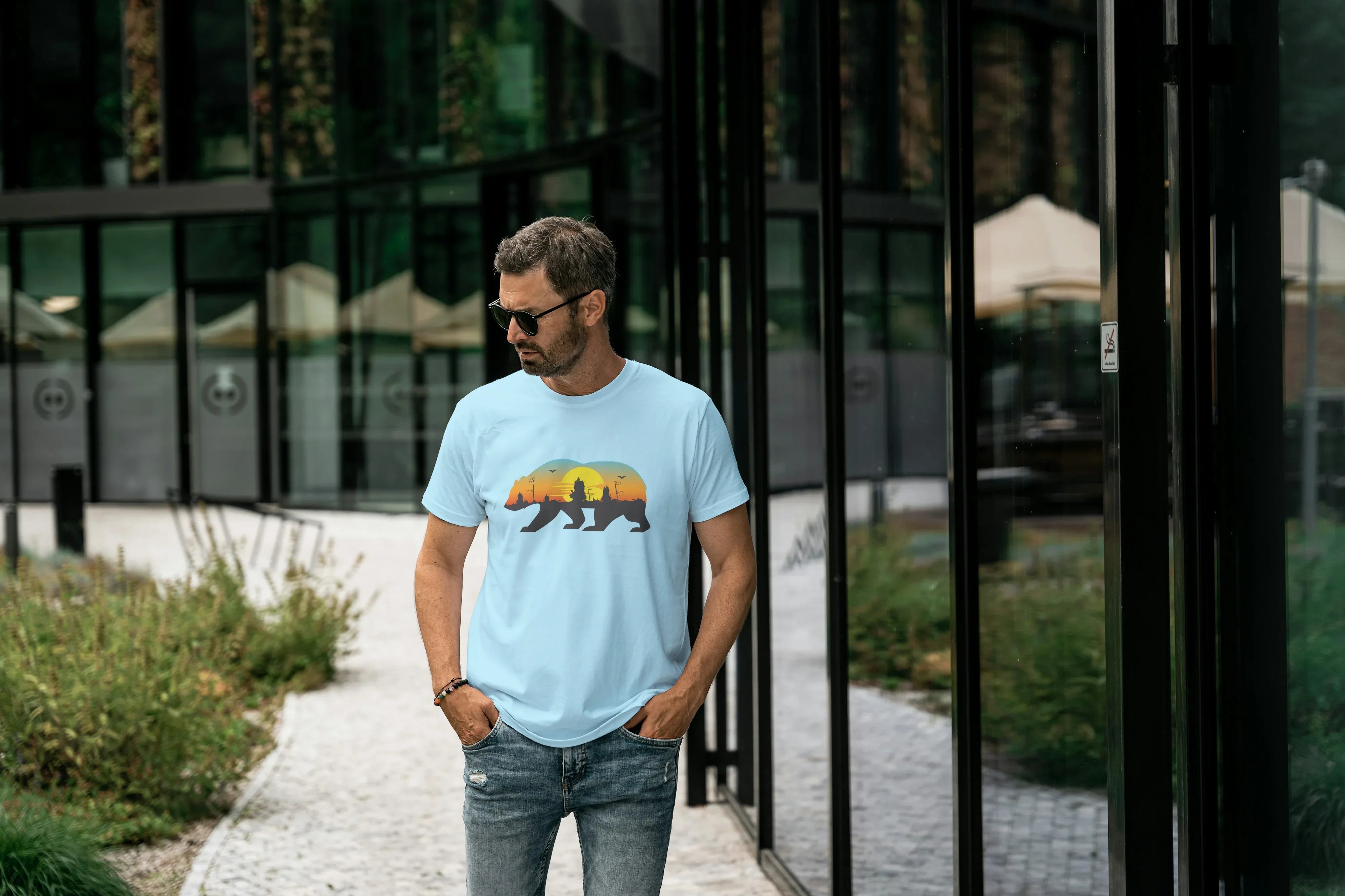 Travel Bear Classic Crew T-Shirt for Mendes - Not So Suttle