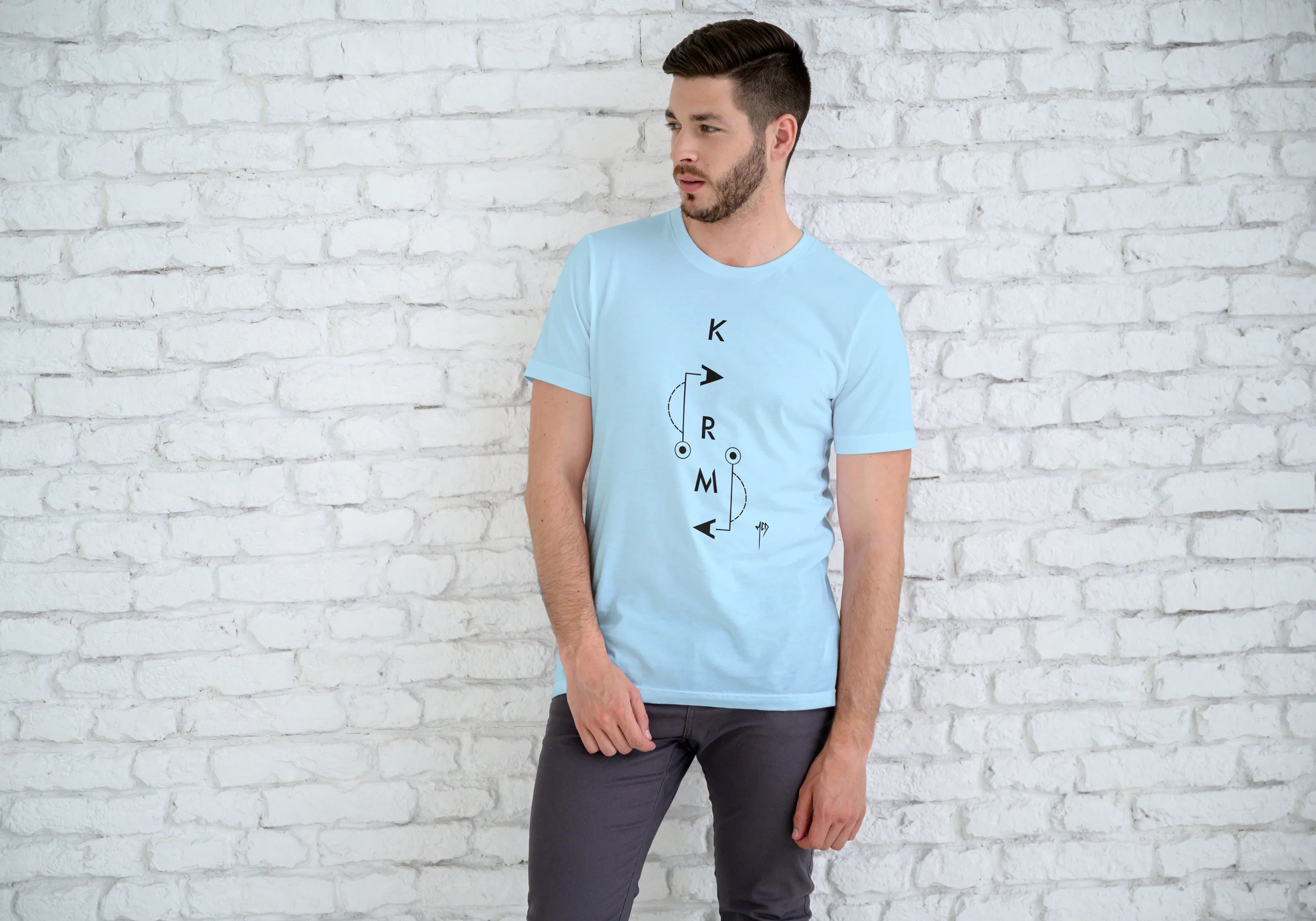 Karma Graphic T-Shirt for Men - Not So Suttle