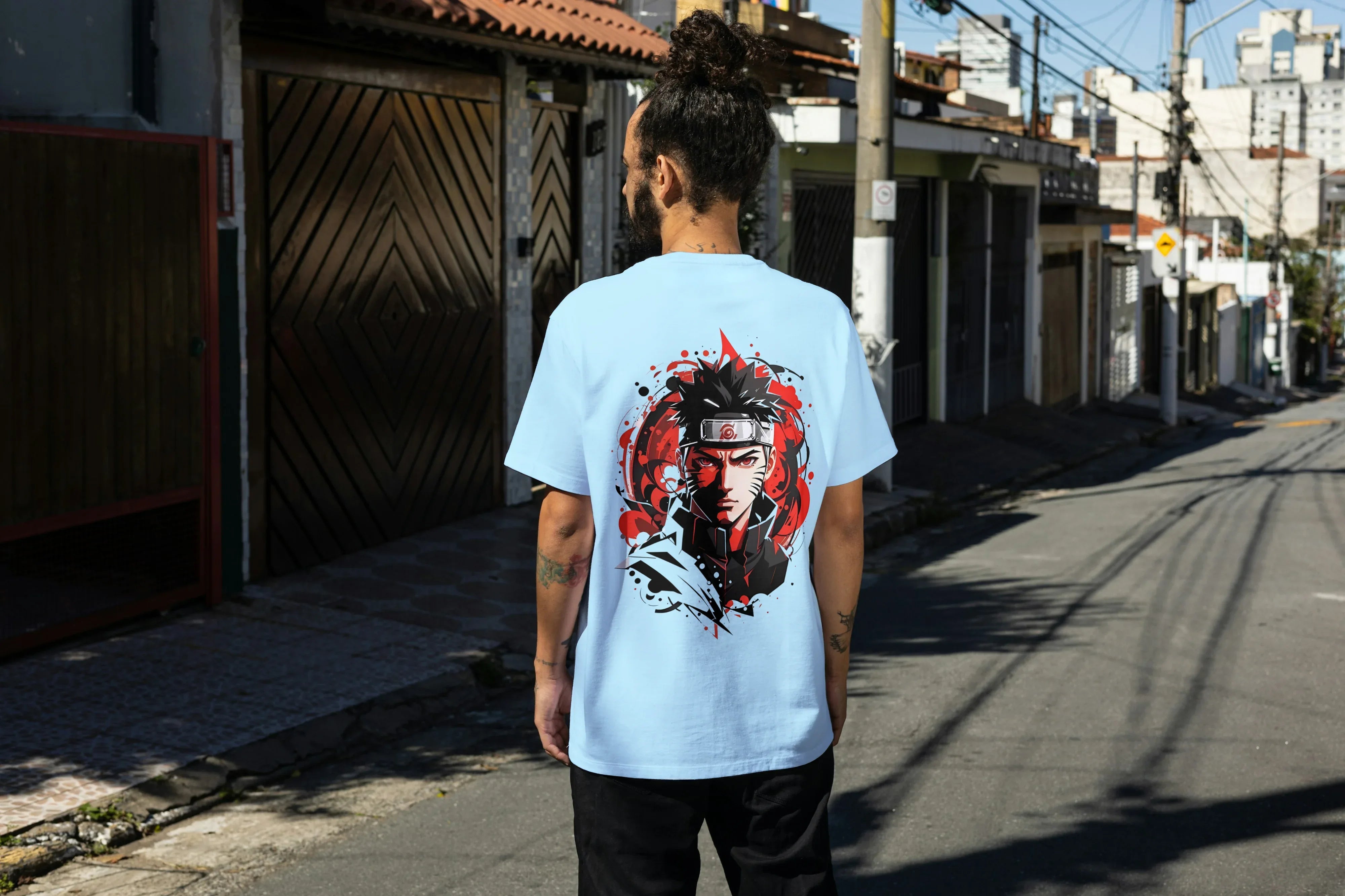 Anime Graphic Oversized Classic T-Shirt for Men - Not So Suttle