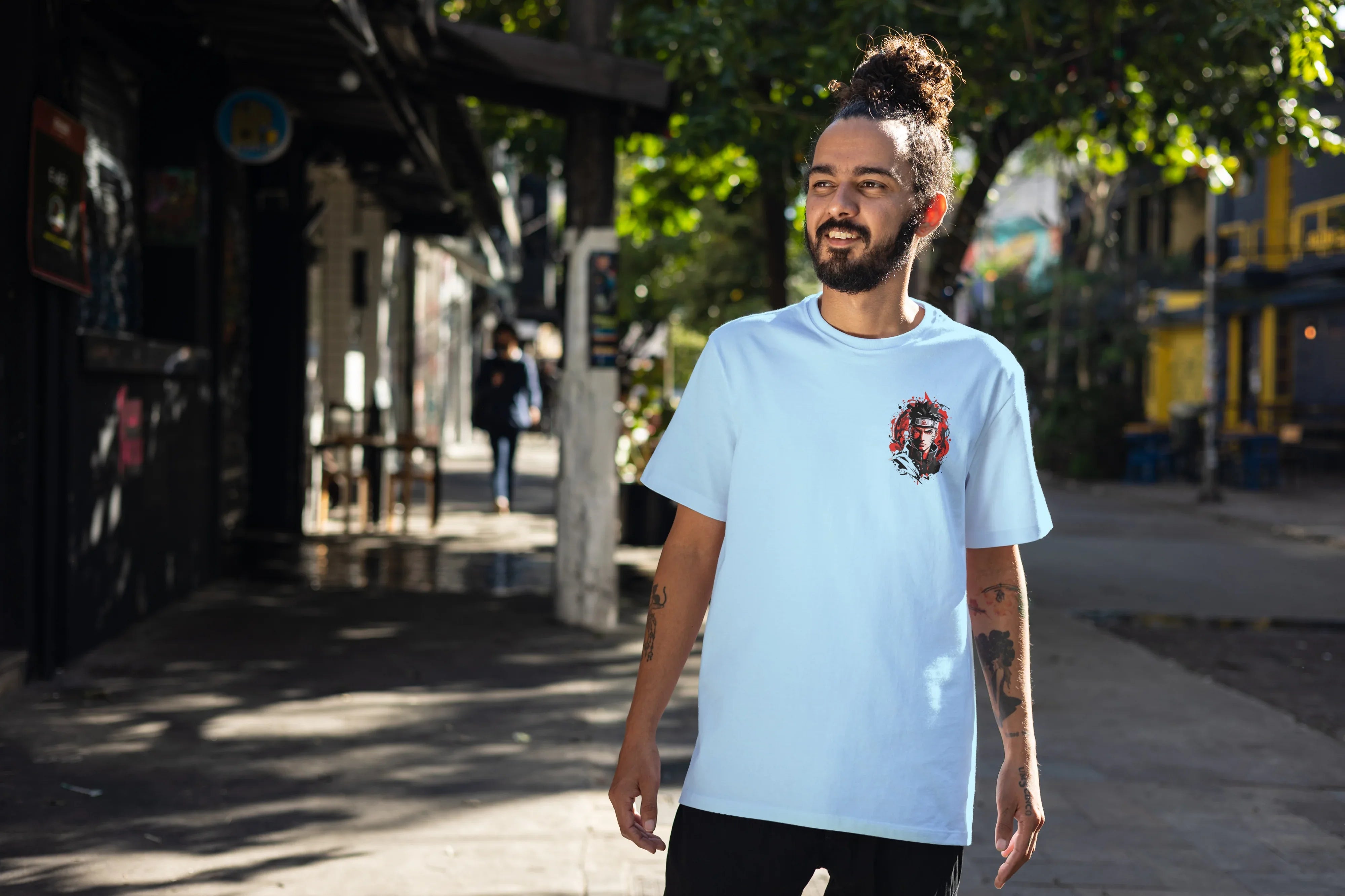 Anime Graphic Oversized Classic T-Shirt for Men - Not So Suttle