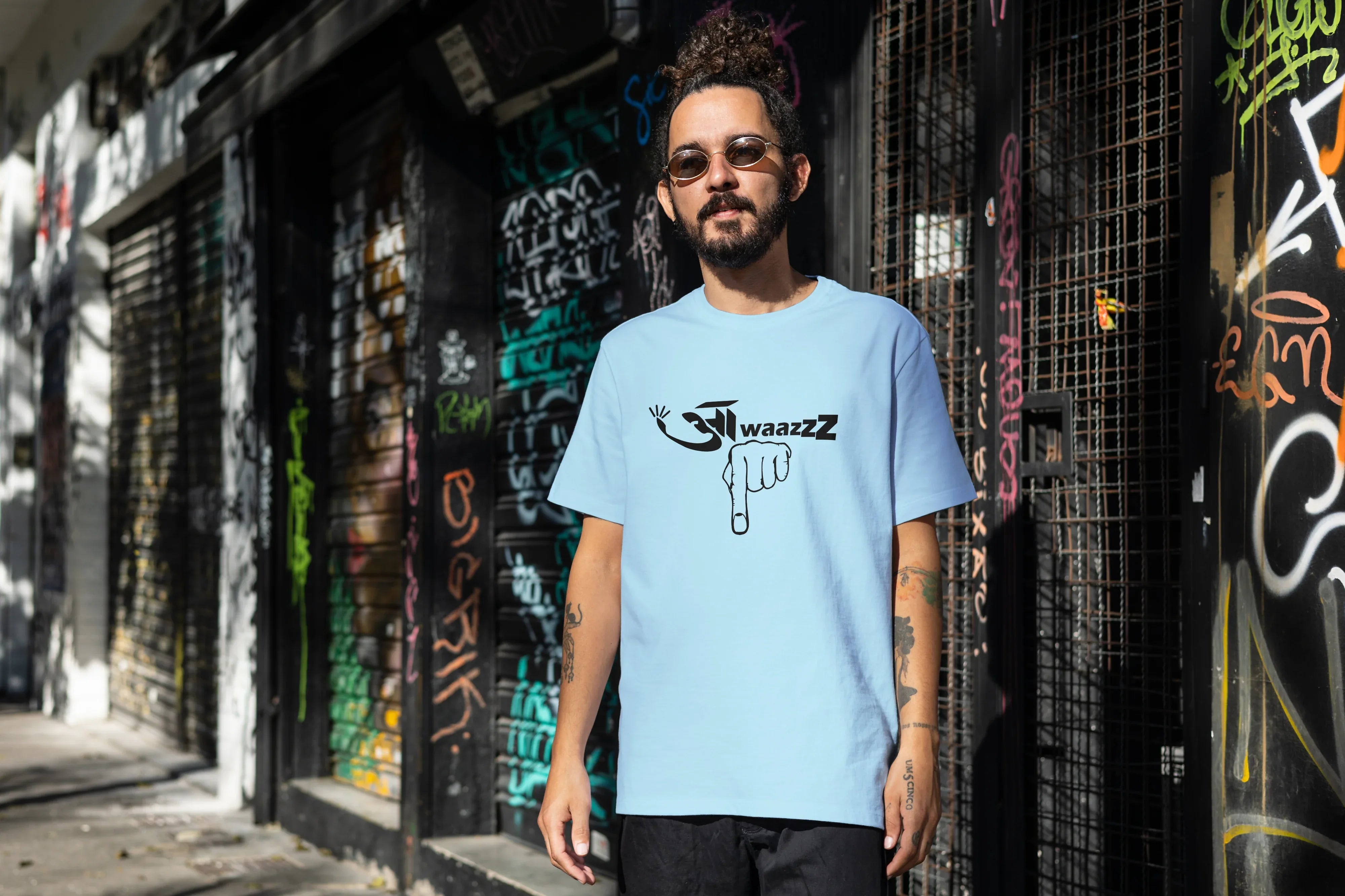 Aawaaz Niche Graphic Oversized Classic T-Shirt for Men - Not So Suttle