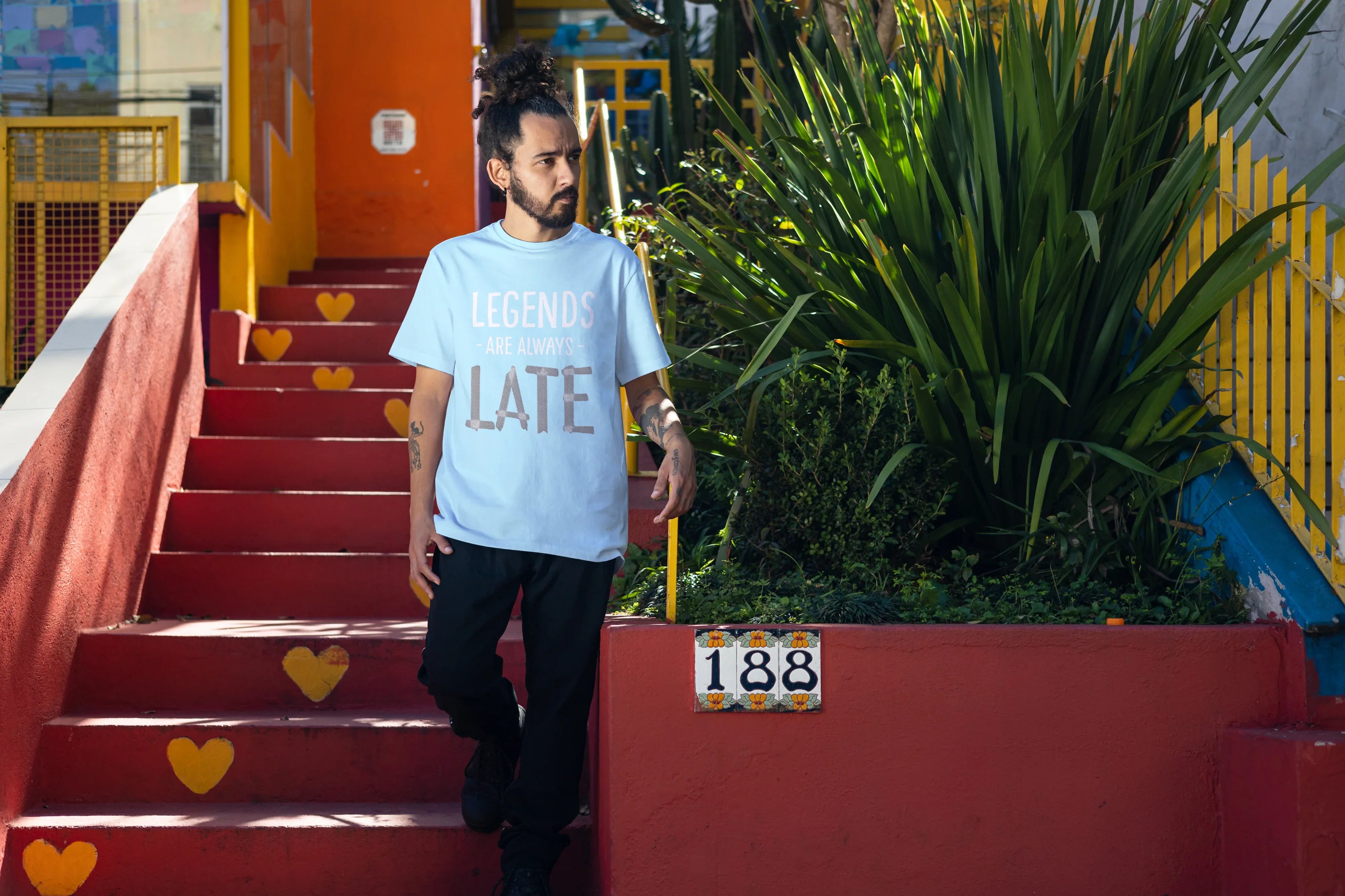 Legends are Always Late Graphic Oversized Classic T-Shirt for Men - Not So Suttle