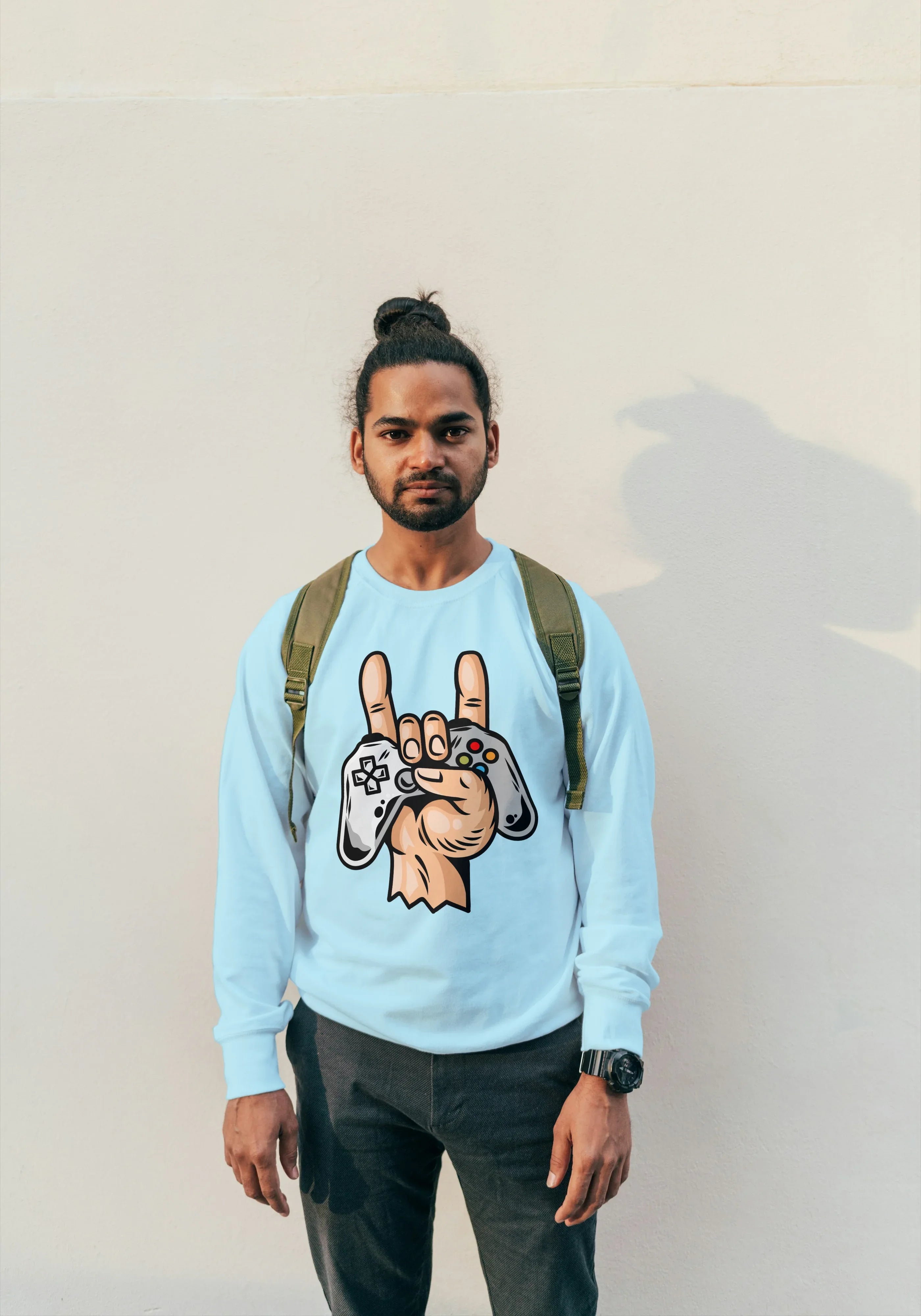 Gamer Graphic Sweatshirt for Men - Not So Suttle