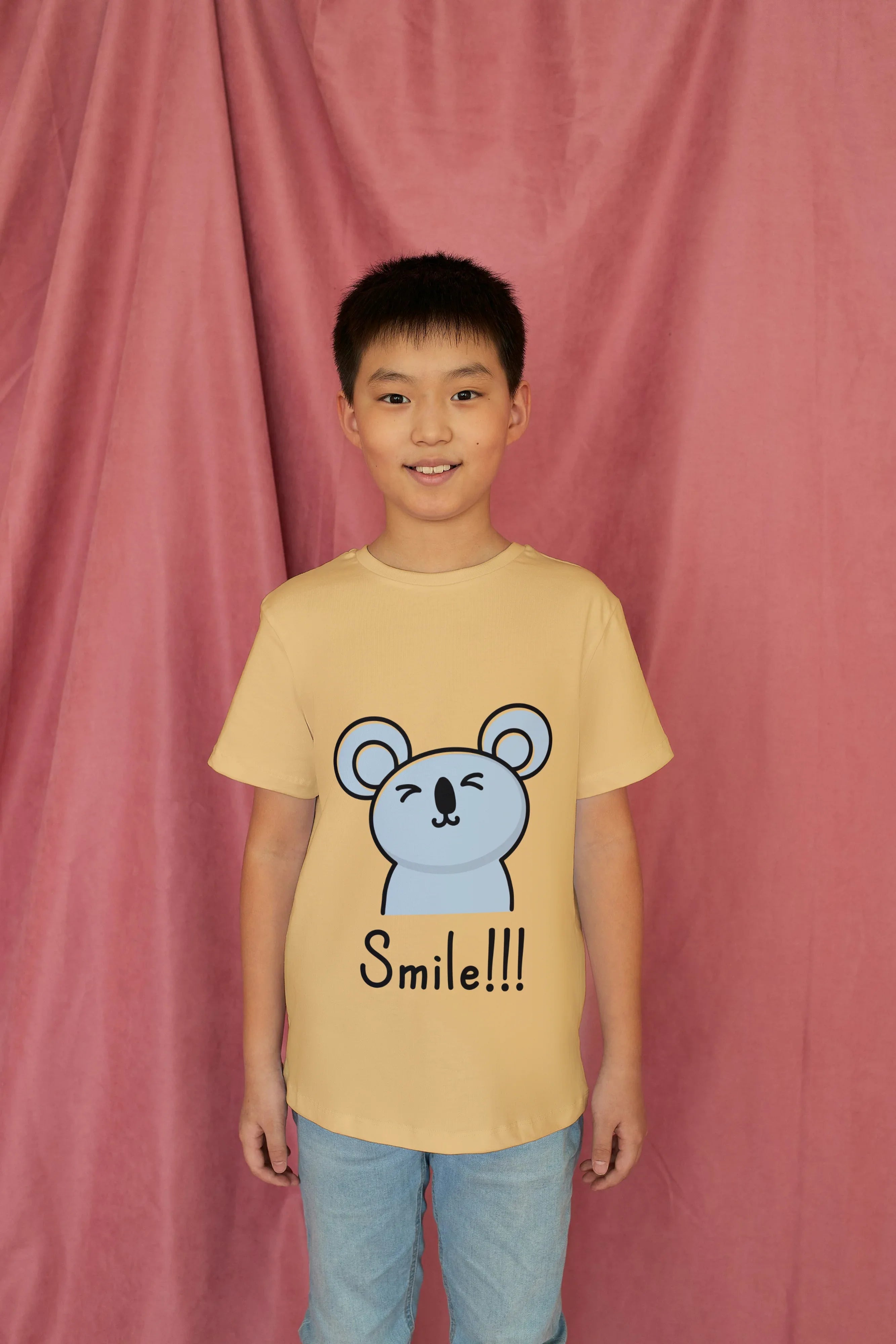 Smile Graphic T-Shirt for Boys - Not So Suttle