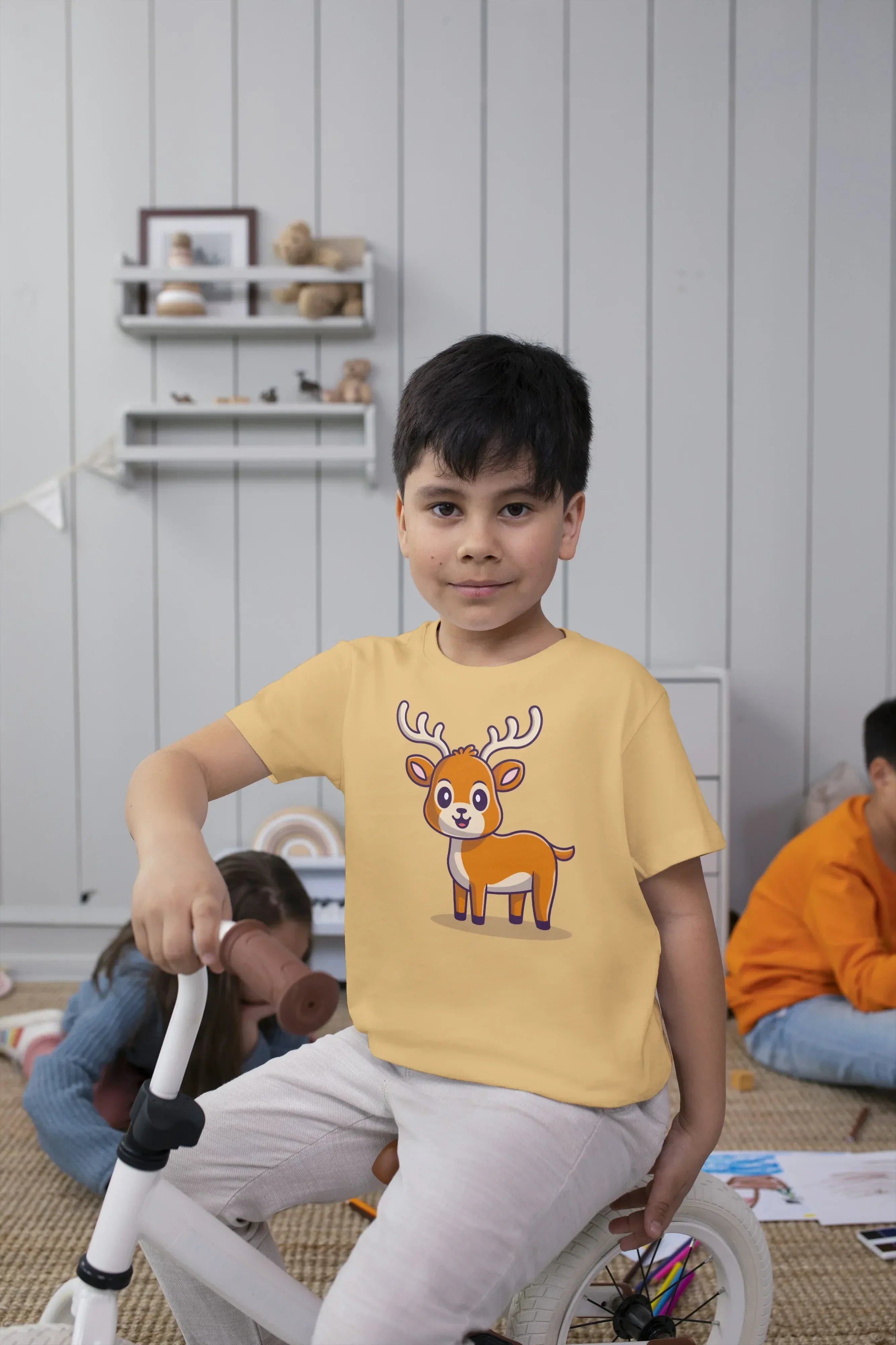 Deer Graphic T-Shirt for Boys - Not So Suttle