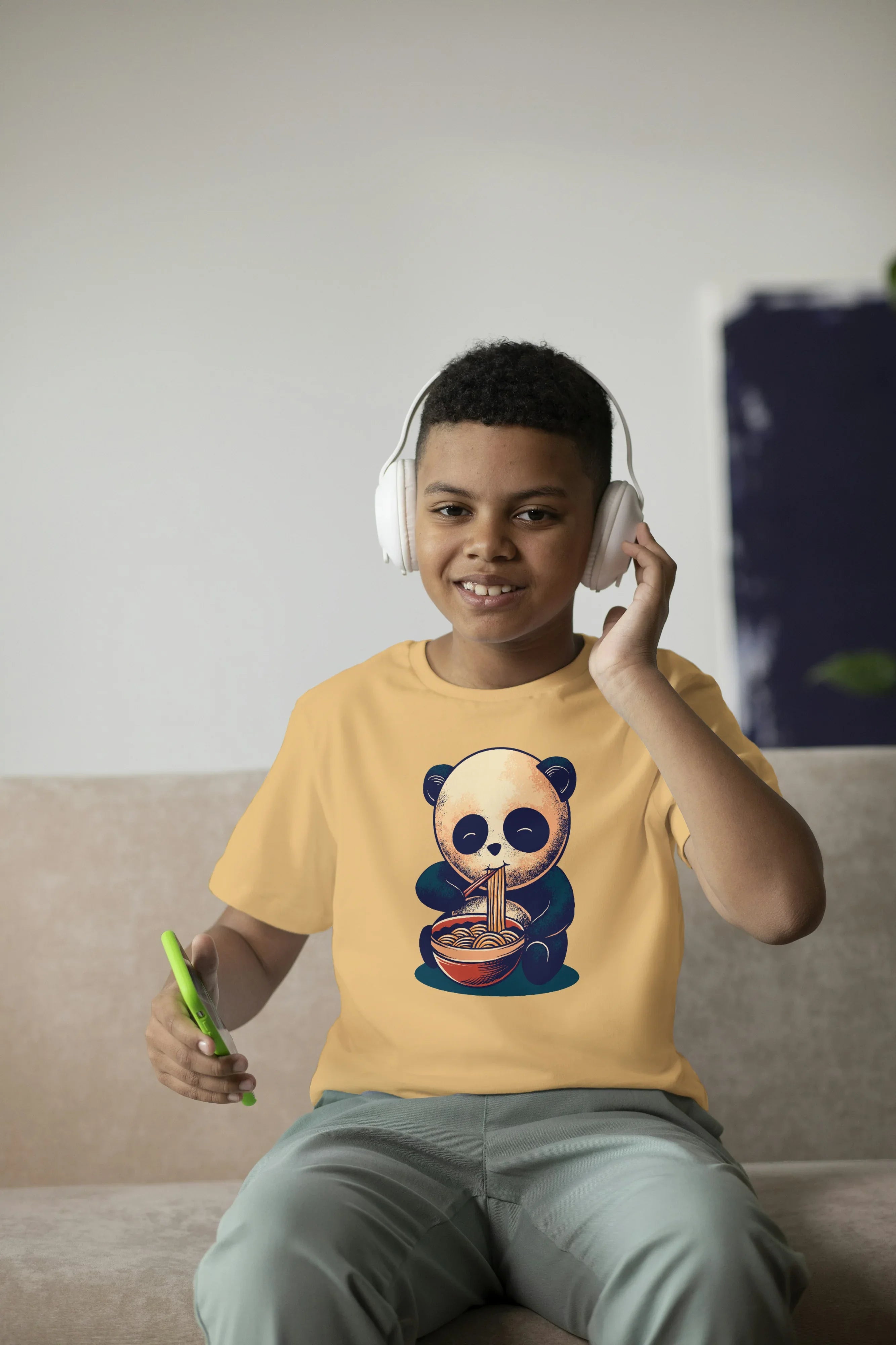 Panda Graphic T-Shirt for Boys - Not So Suttle