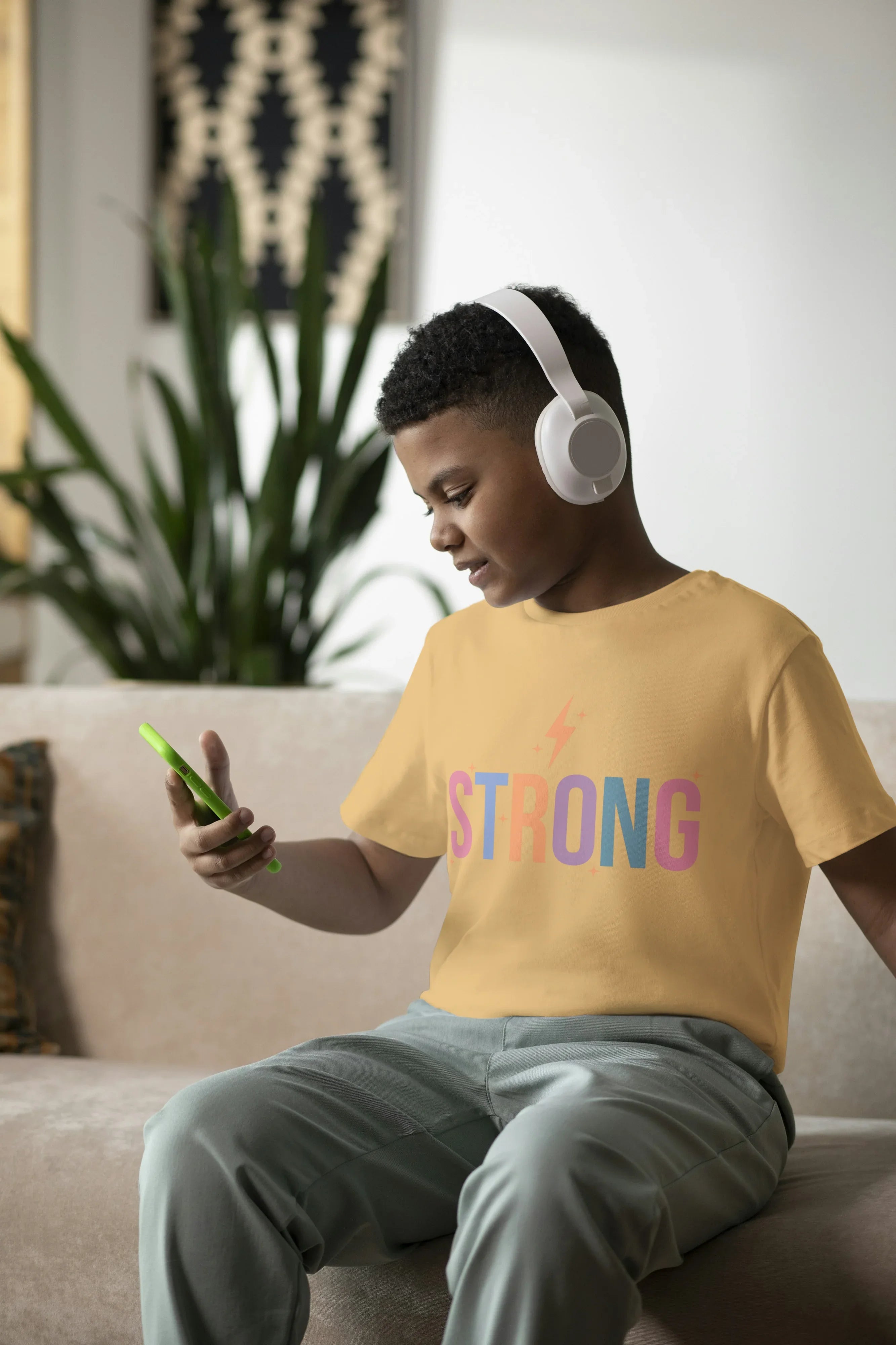 Strong Graphics T-Shirt for Boys - Not So Suttle