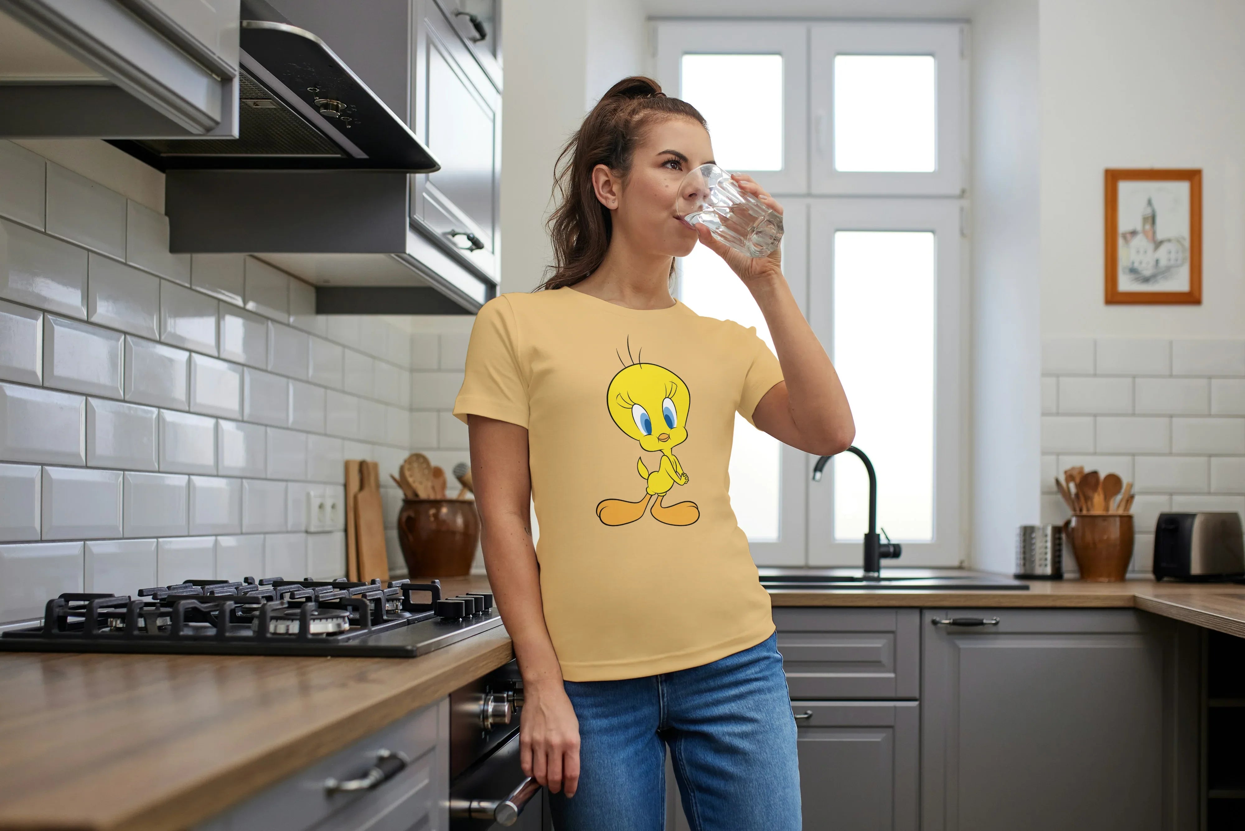 Tweety Graphic Classic T-Shirt for Women - Not So Suttle