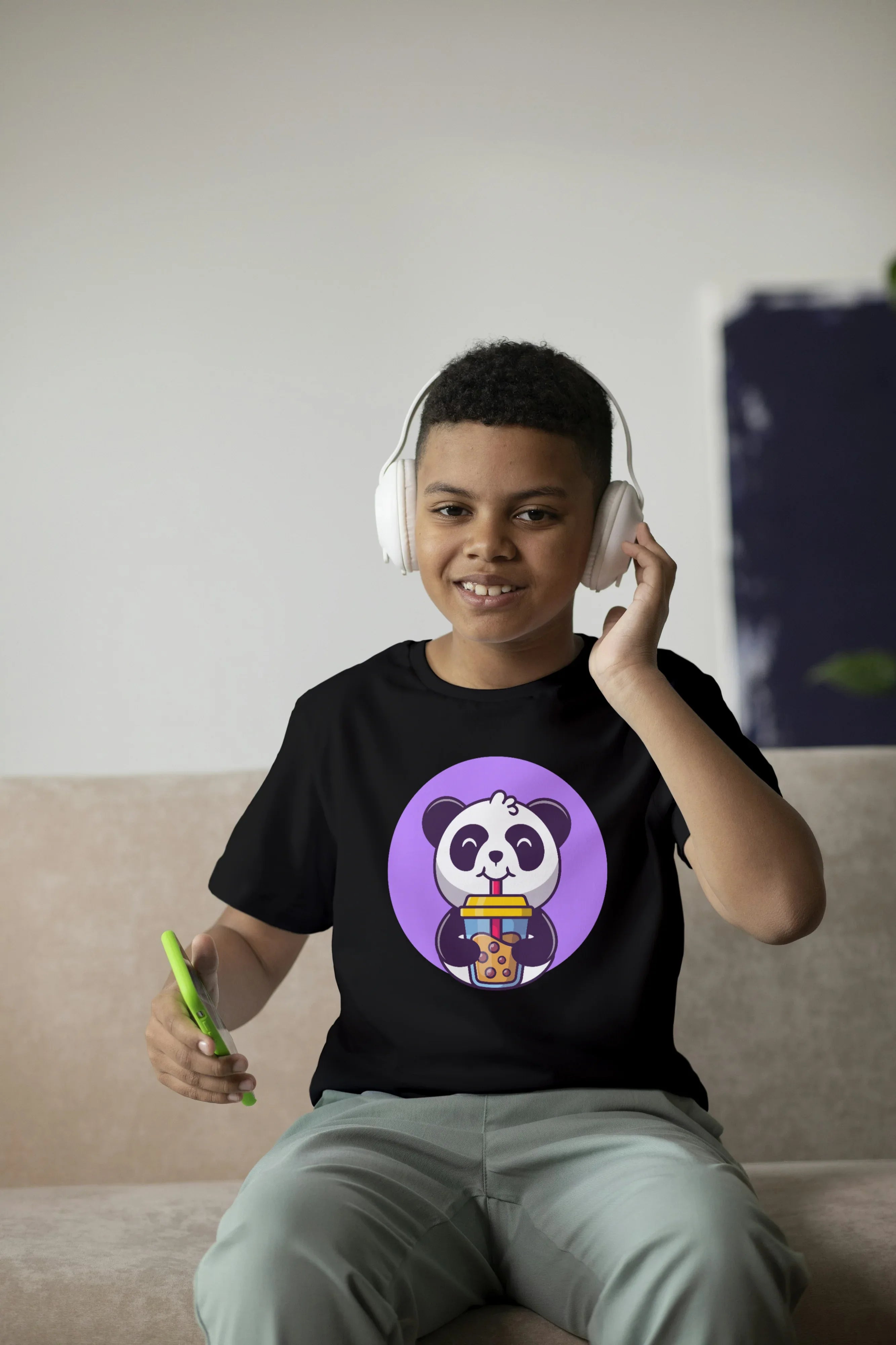 Sipper Graphics T-Shirt for Boys - Not So Suttle