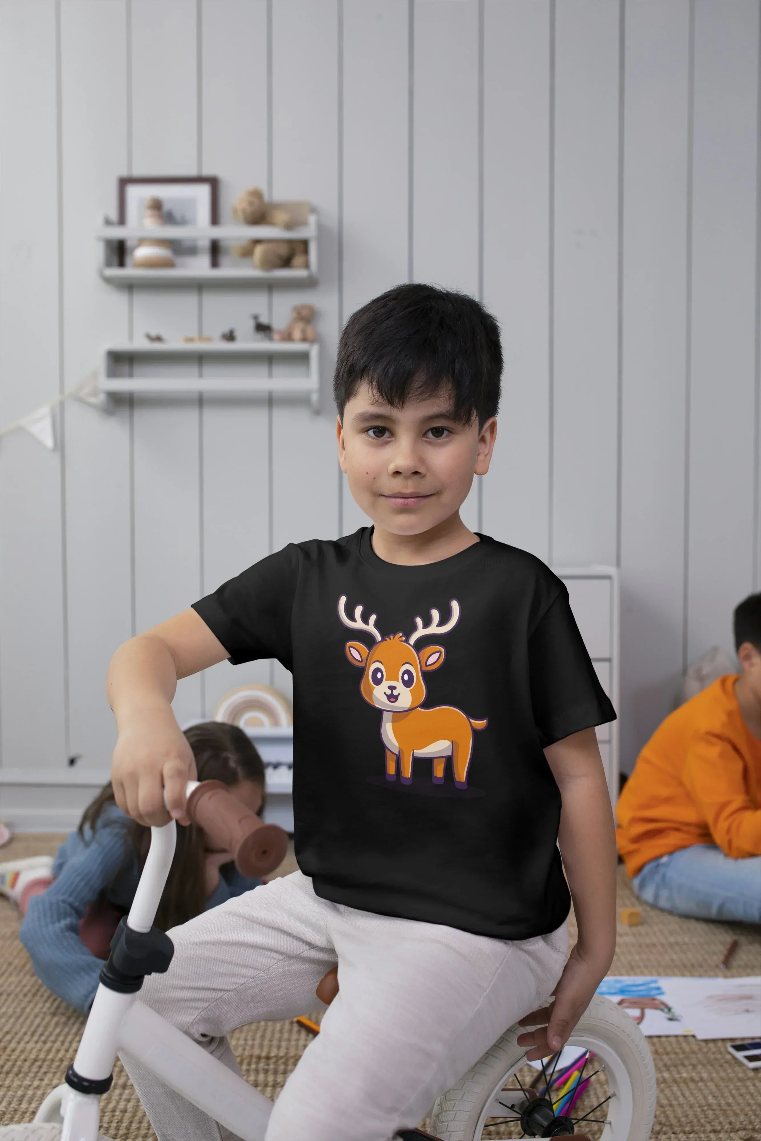Deer Graphic T-Shirt for Boys - Not So Suttle