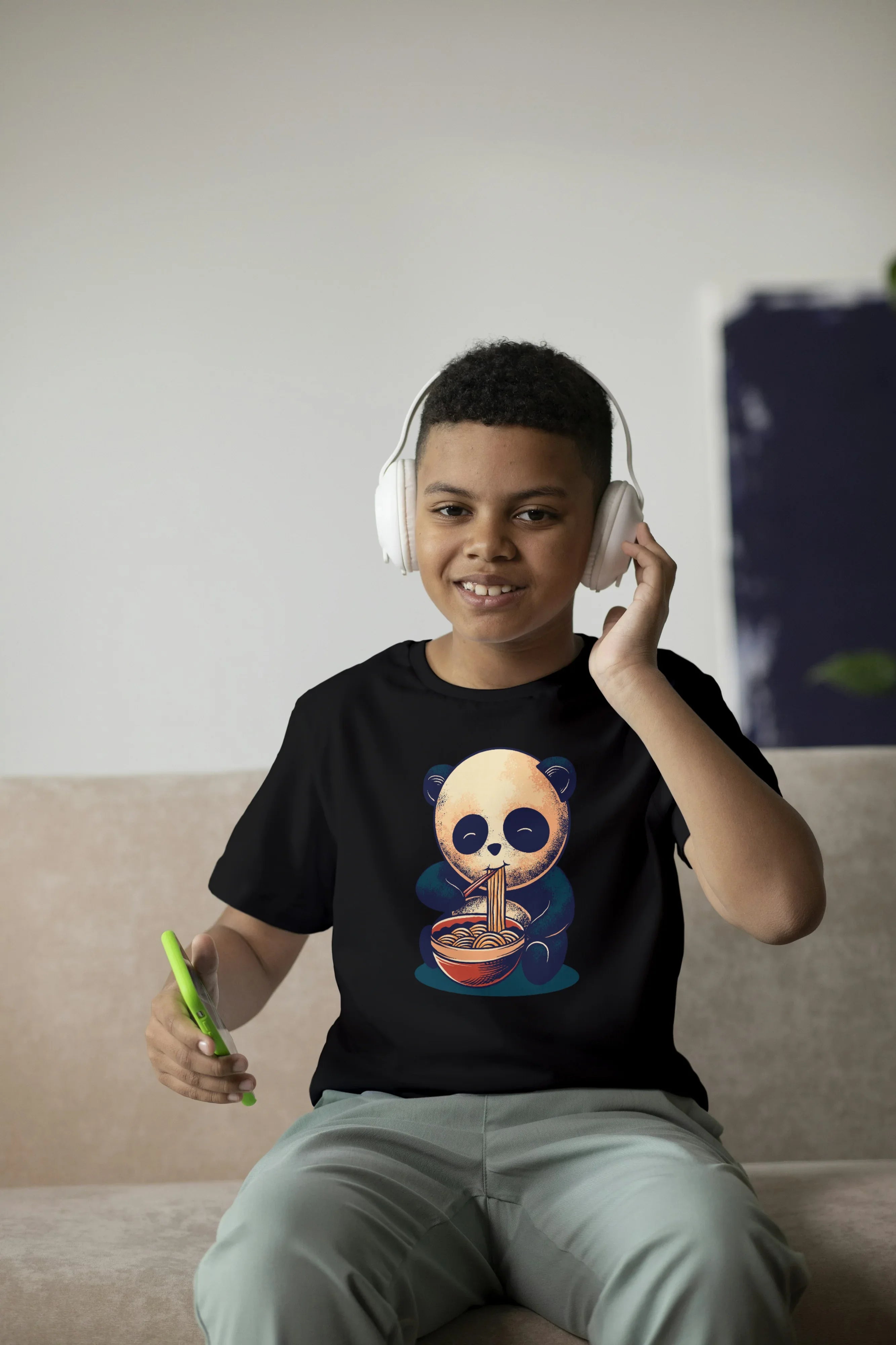 Panda Graphic T-Shirt for Boys - Not So Suttle