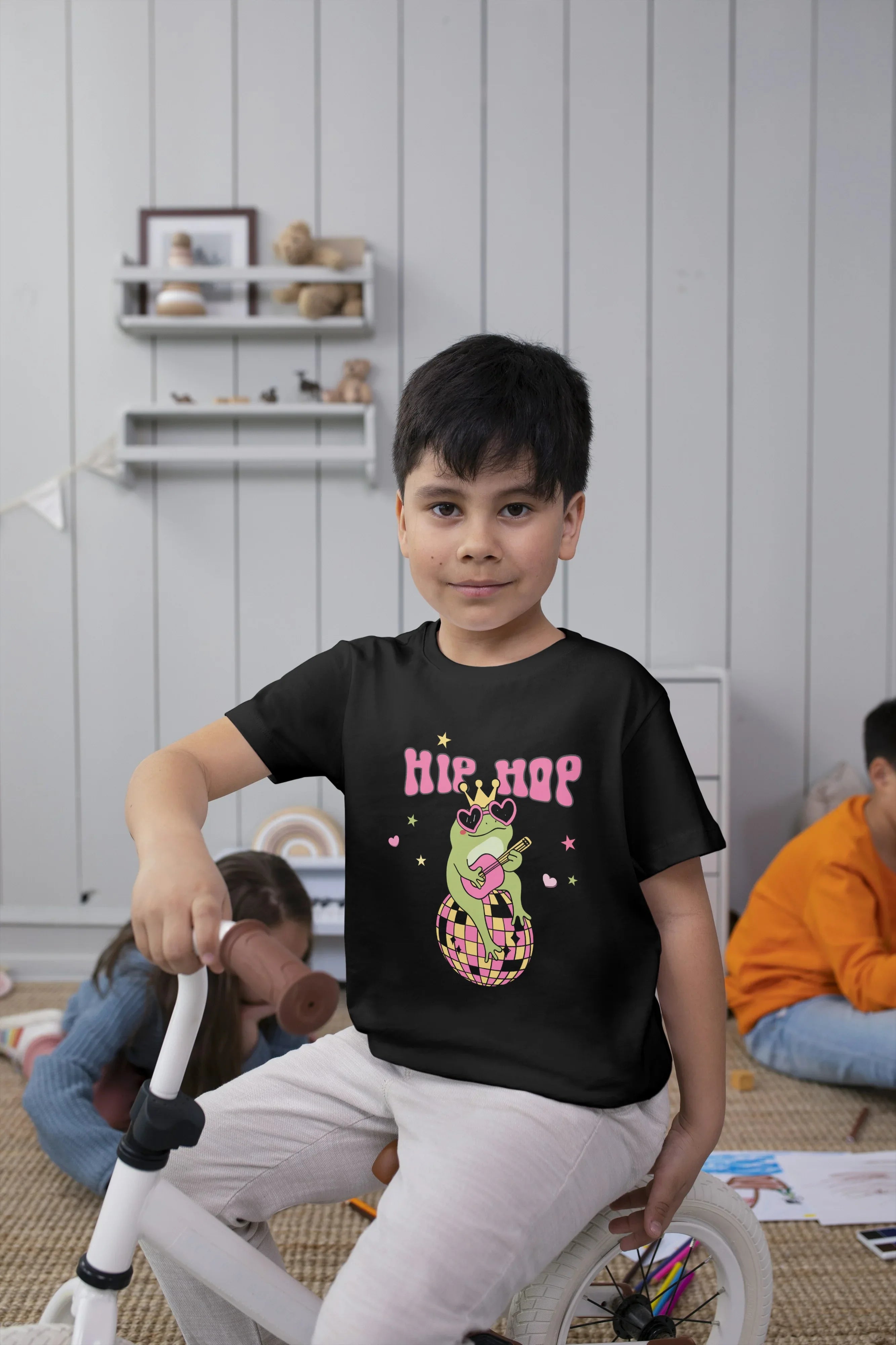 Hip Hop Graphics T-Shirt for Boys - Not So Suttle