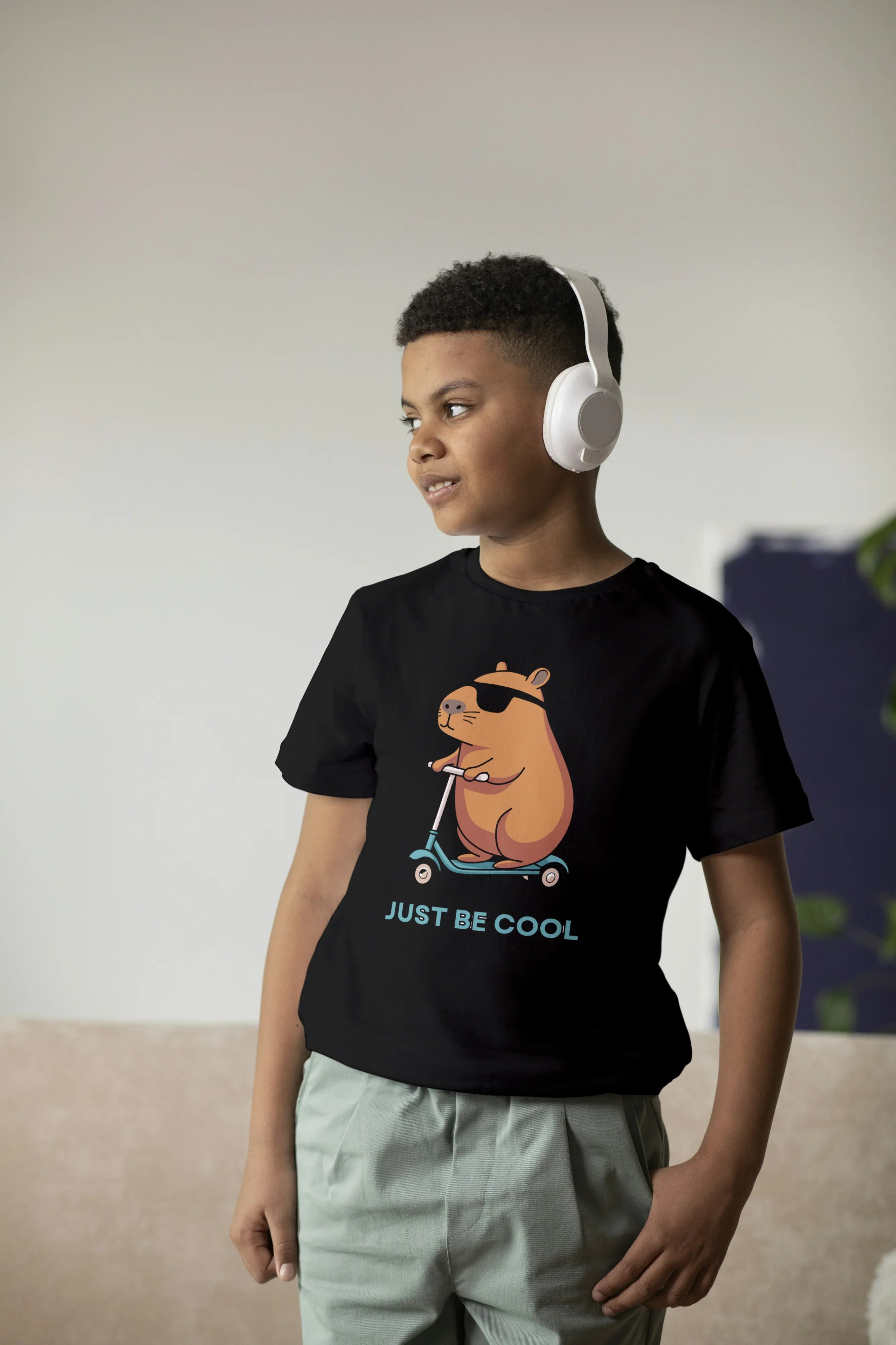 Just Be Cool Graphics T-Shirt for Boys - Not So Suttle