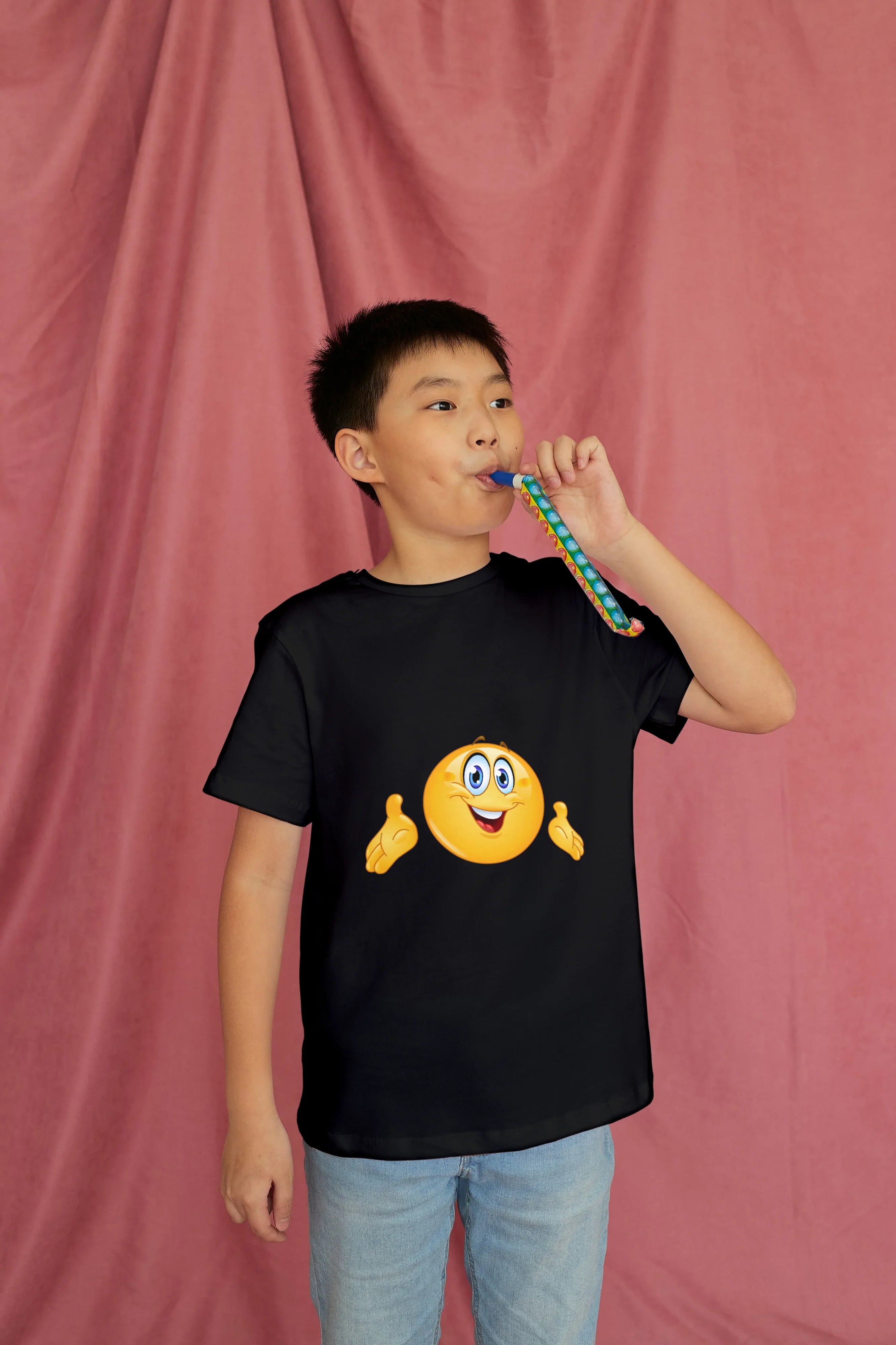 Smiley Graphics T-Shirt for Boys - Not So Suttle