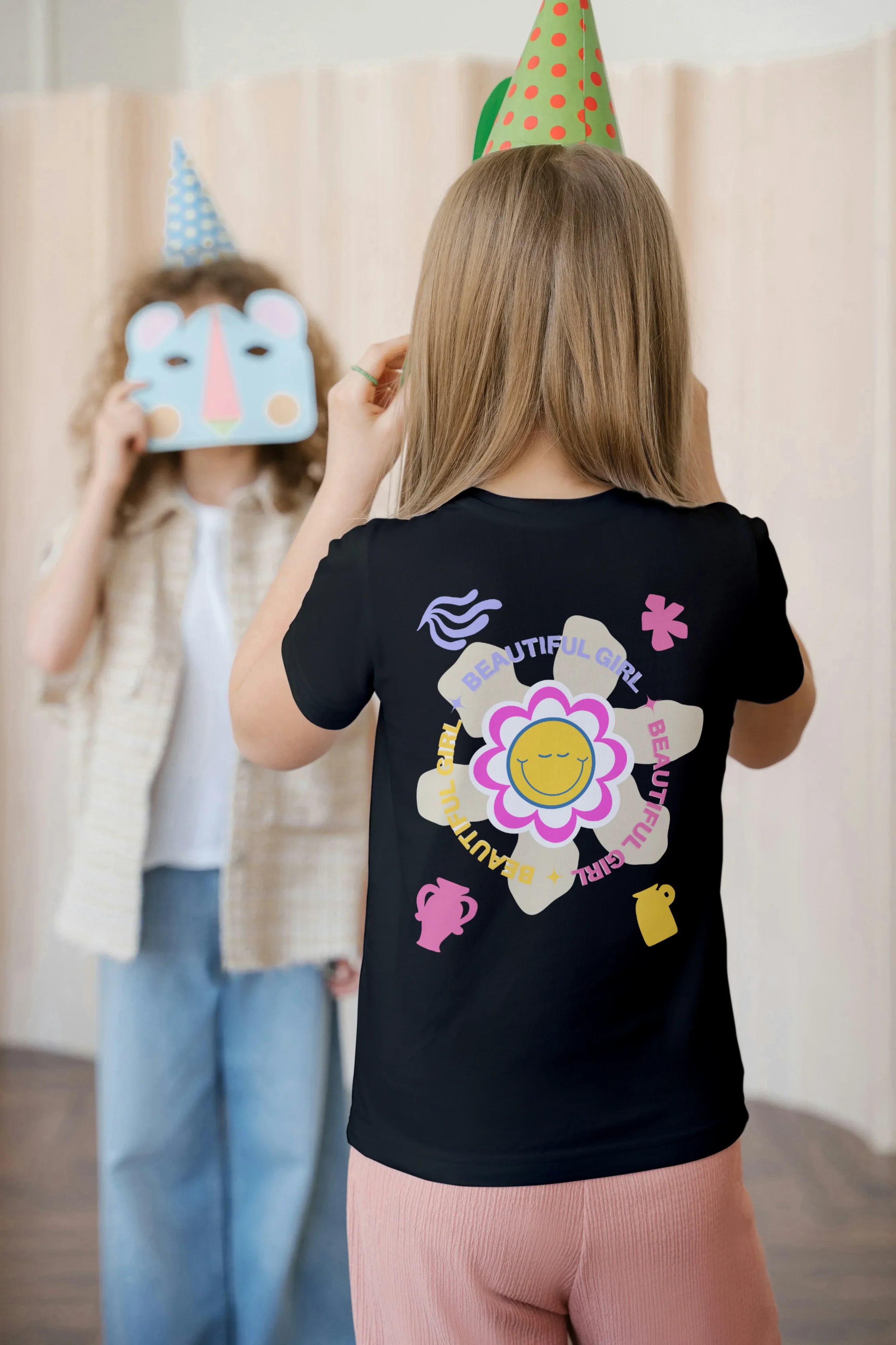 Beautiful Girl Graphic T-Shirt for Girl's - Not So Suttle