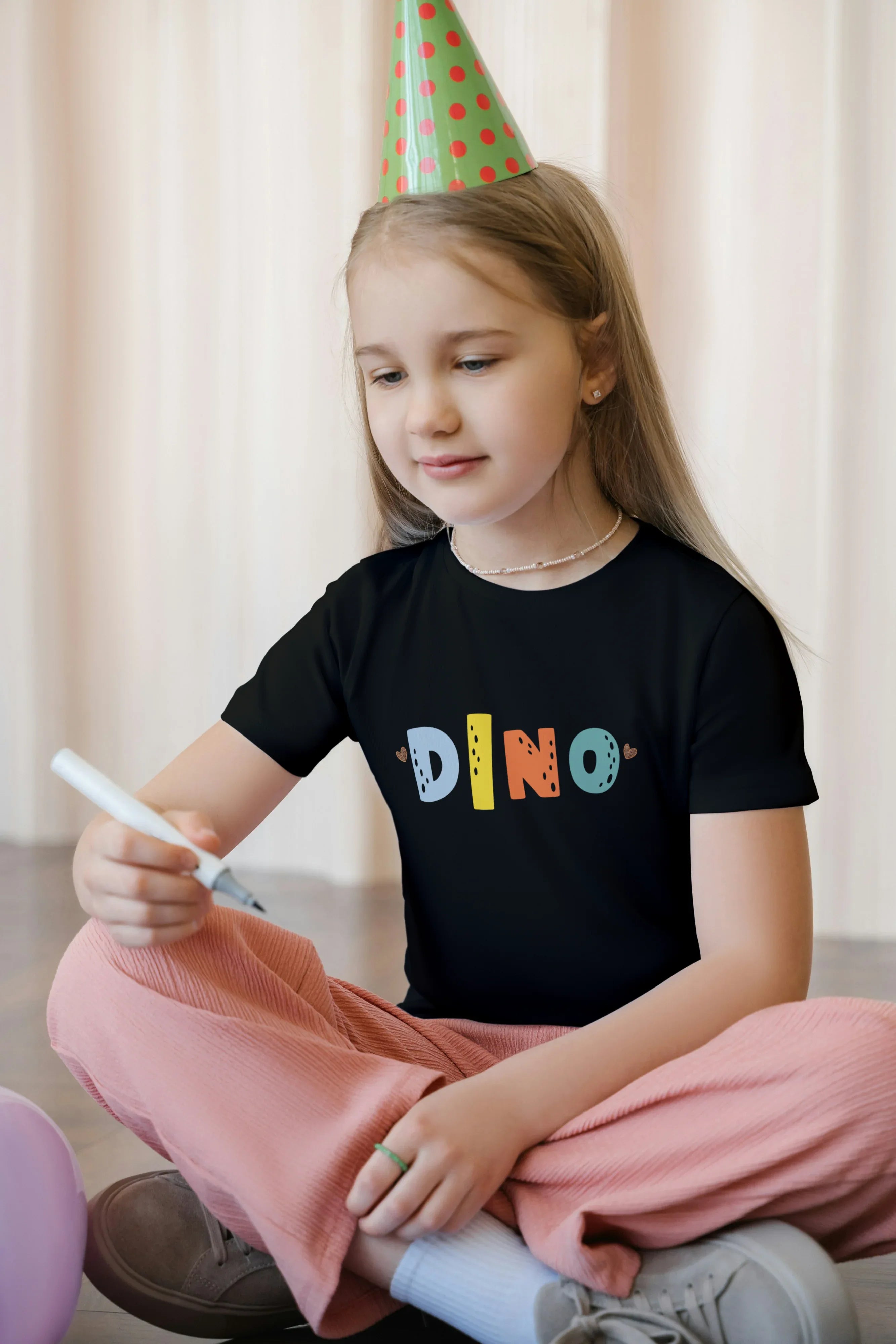 Dino Graphic T-Shirt for Girl's - Not So Suttle