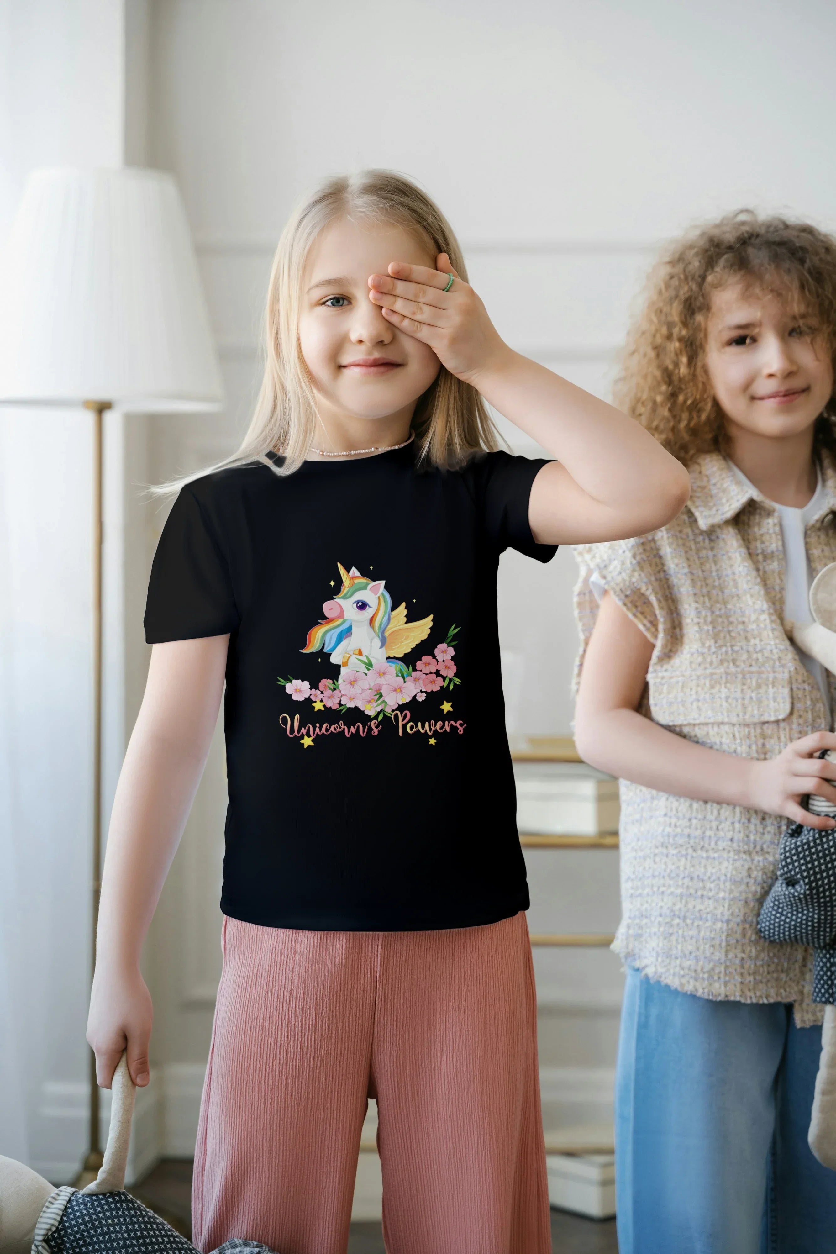 Unicorn Graphic T-Shirt for Girl's - Not So Suttle