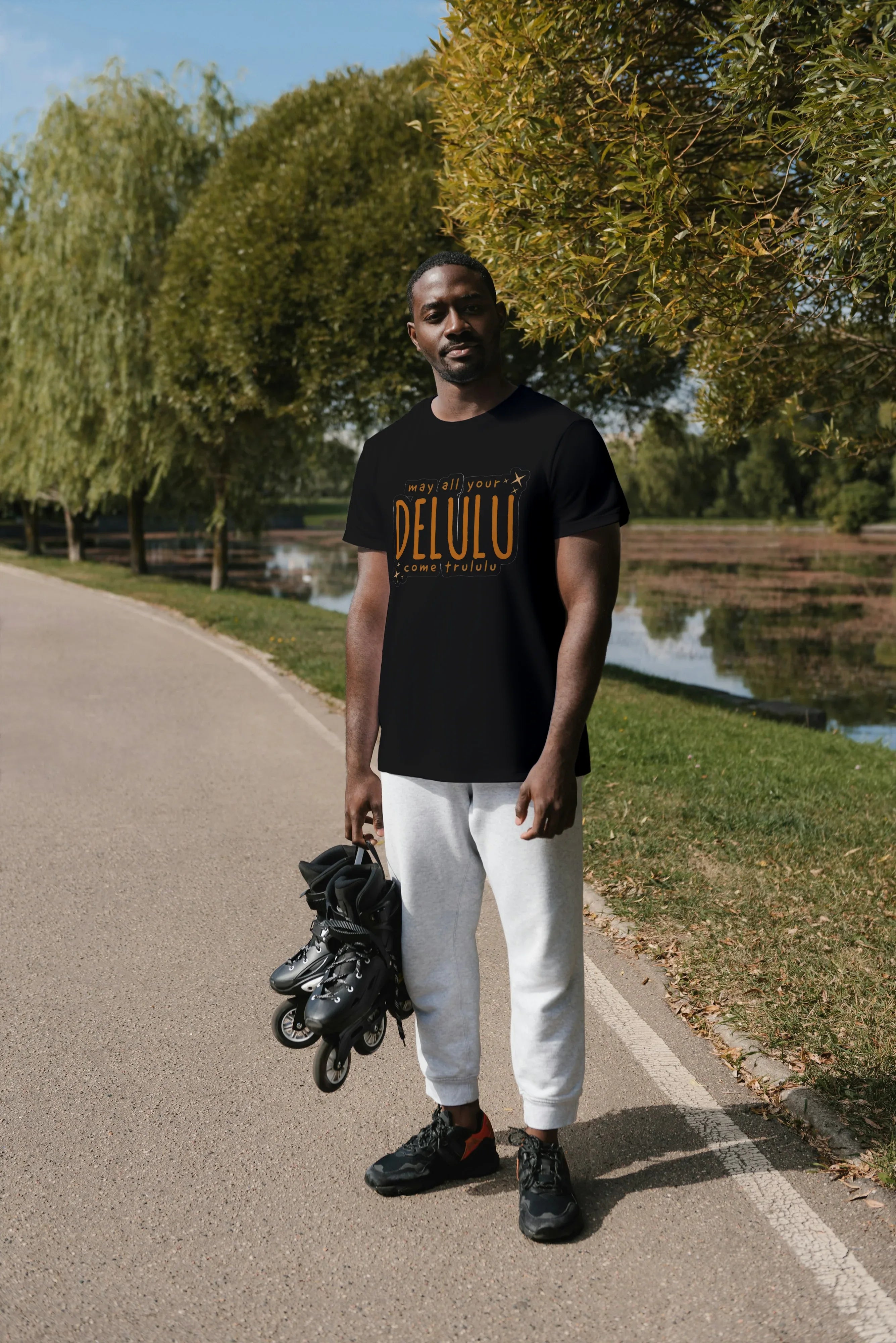 Delulu Graphic T-Shirt for Men - Not So Suttle