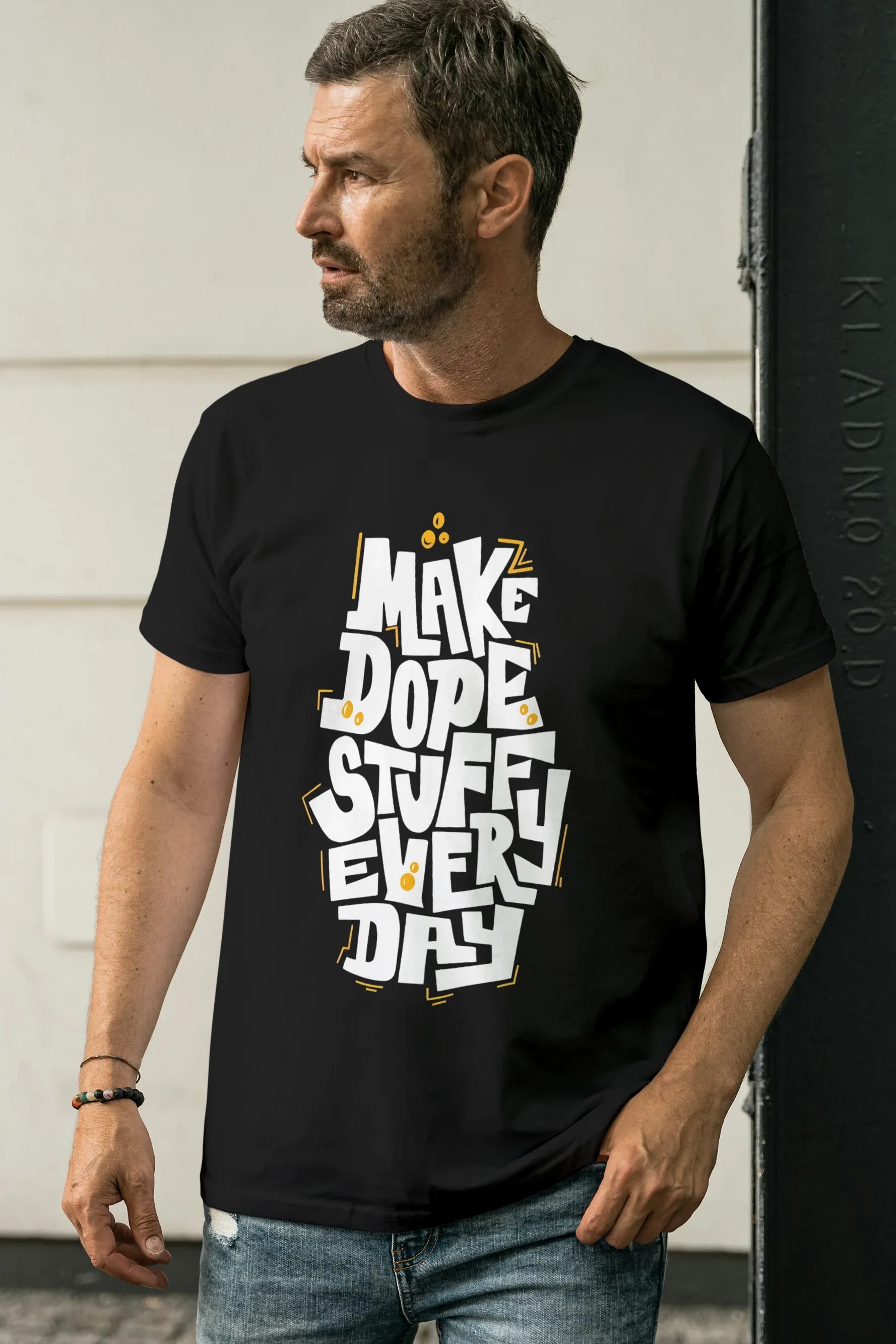Make Dope Stuff Graphic Classic Crew T-Shirt for Men - Not So Suttle