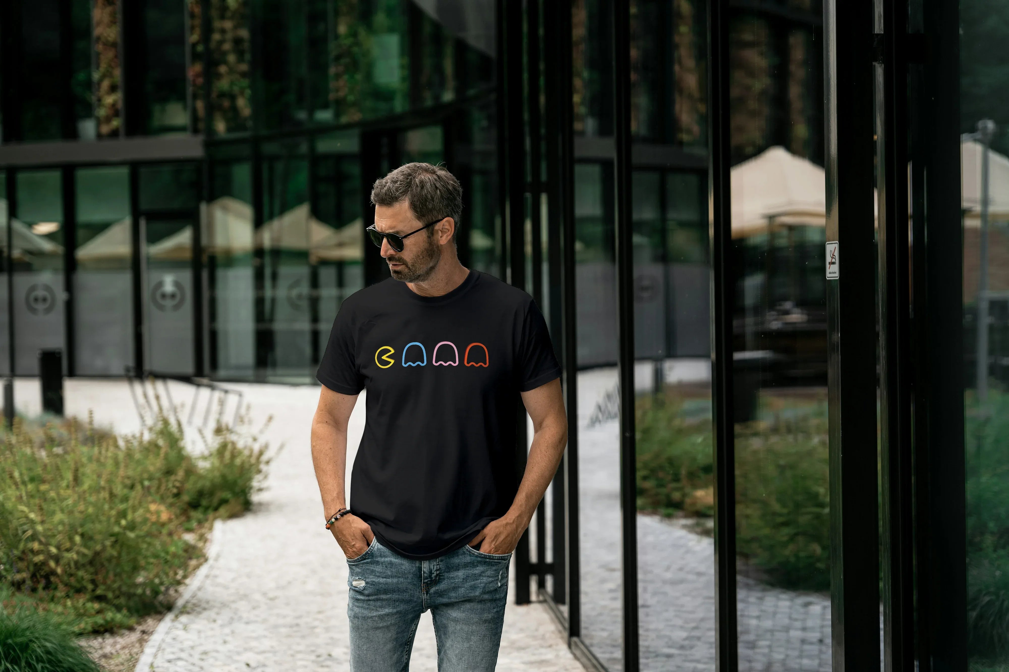 Packman Graphic T-Shirt for Men - Not So Suttle