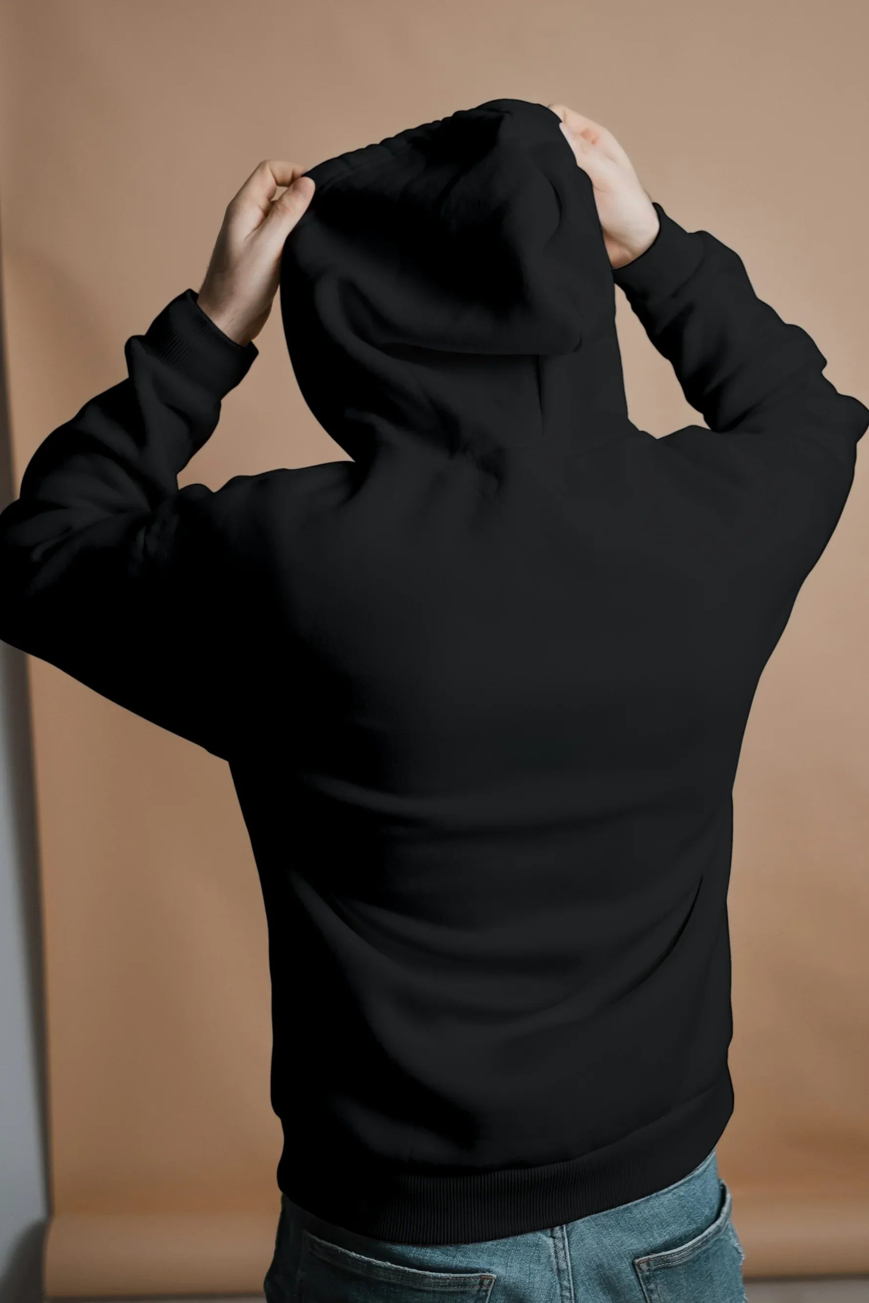 Black Men's Hoodie - Not So Suttle