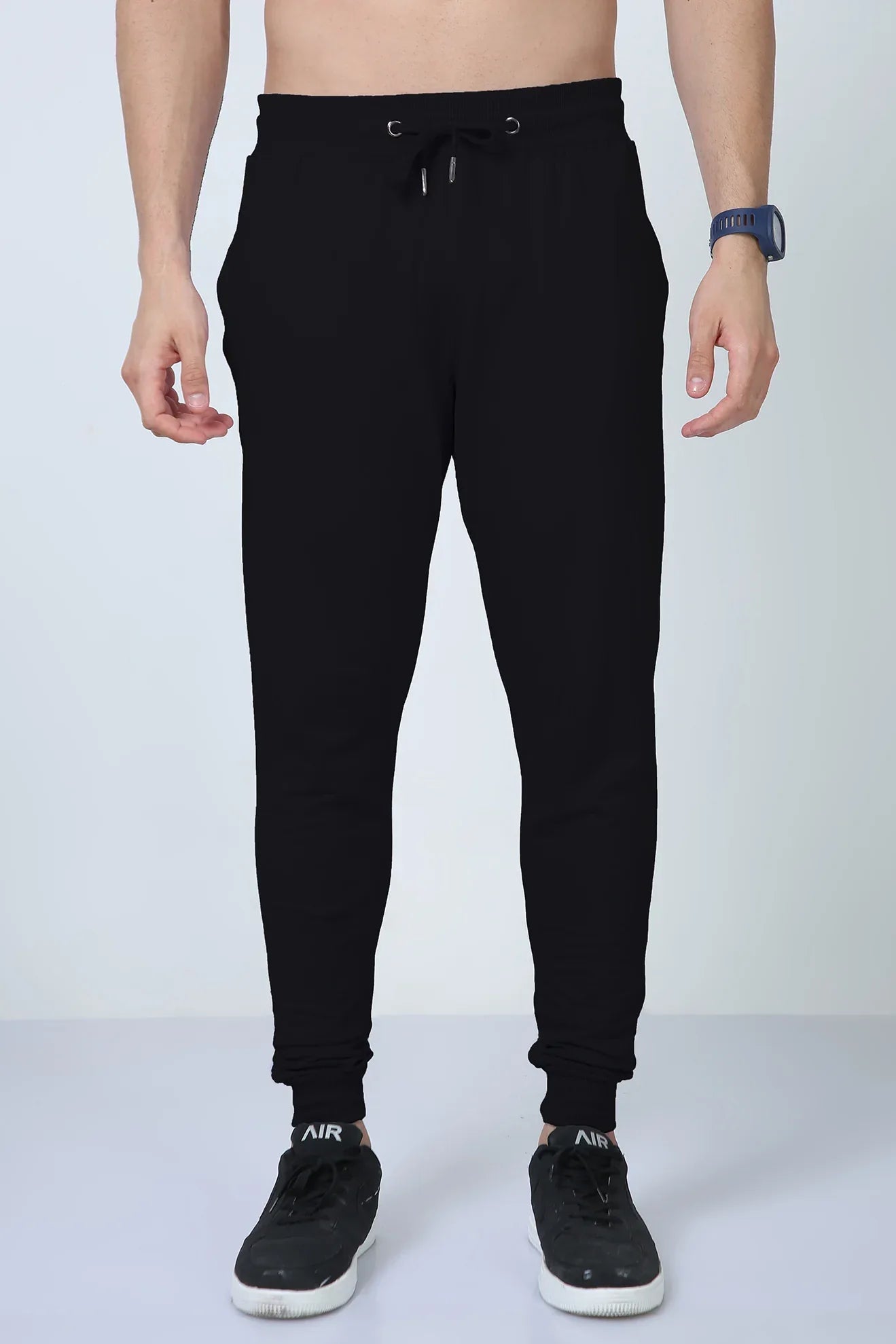 Men's Black Joggers - Not So Suttle