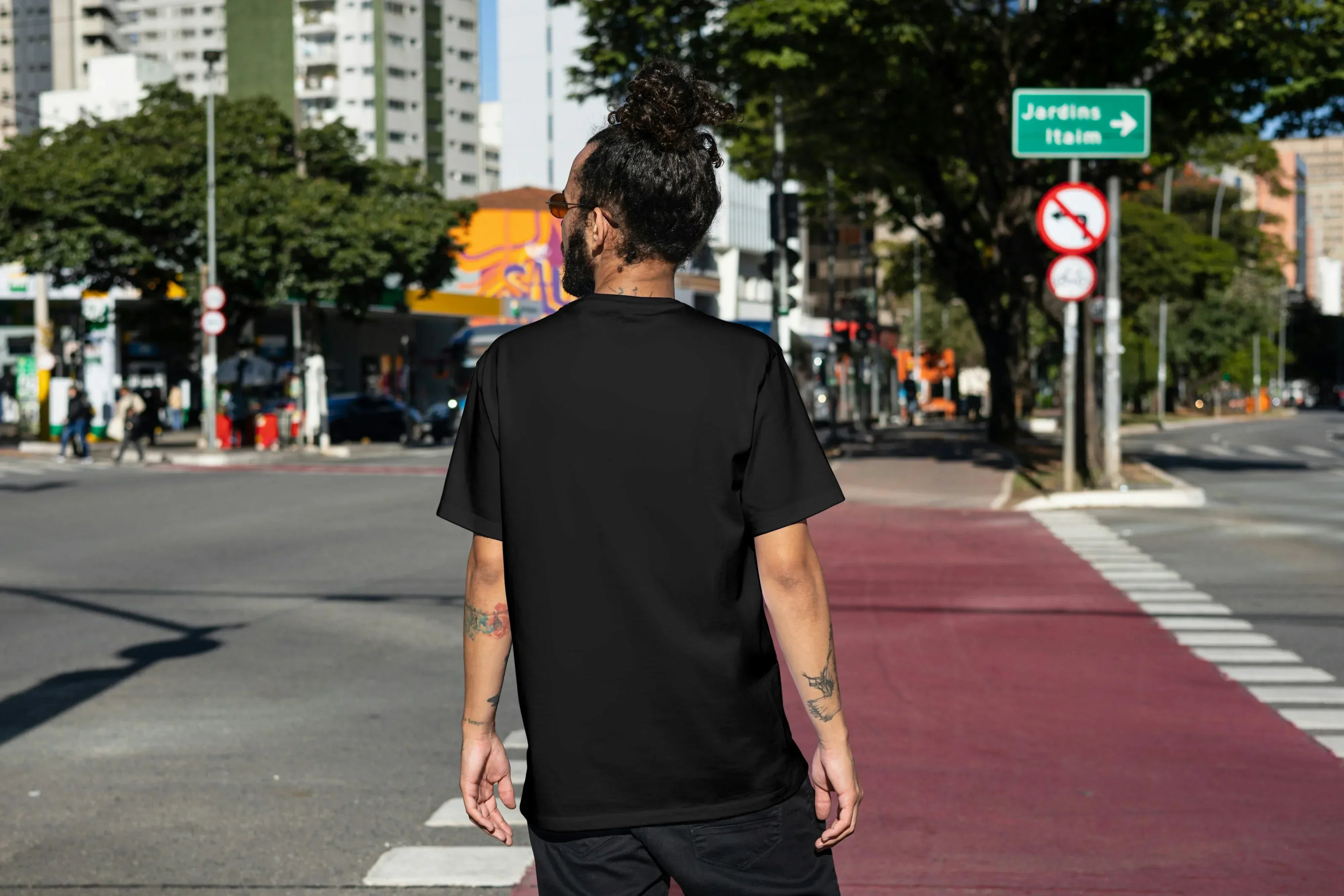 Black and White Terry Oversized Tee - Not So Suttle