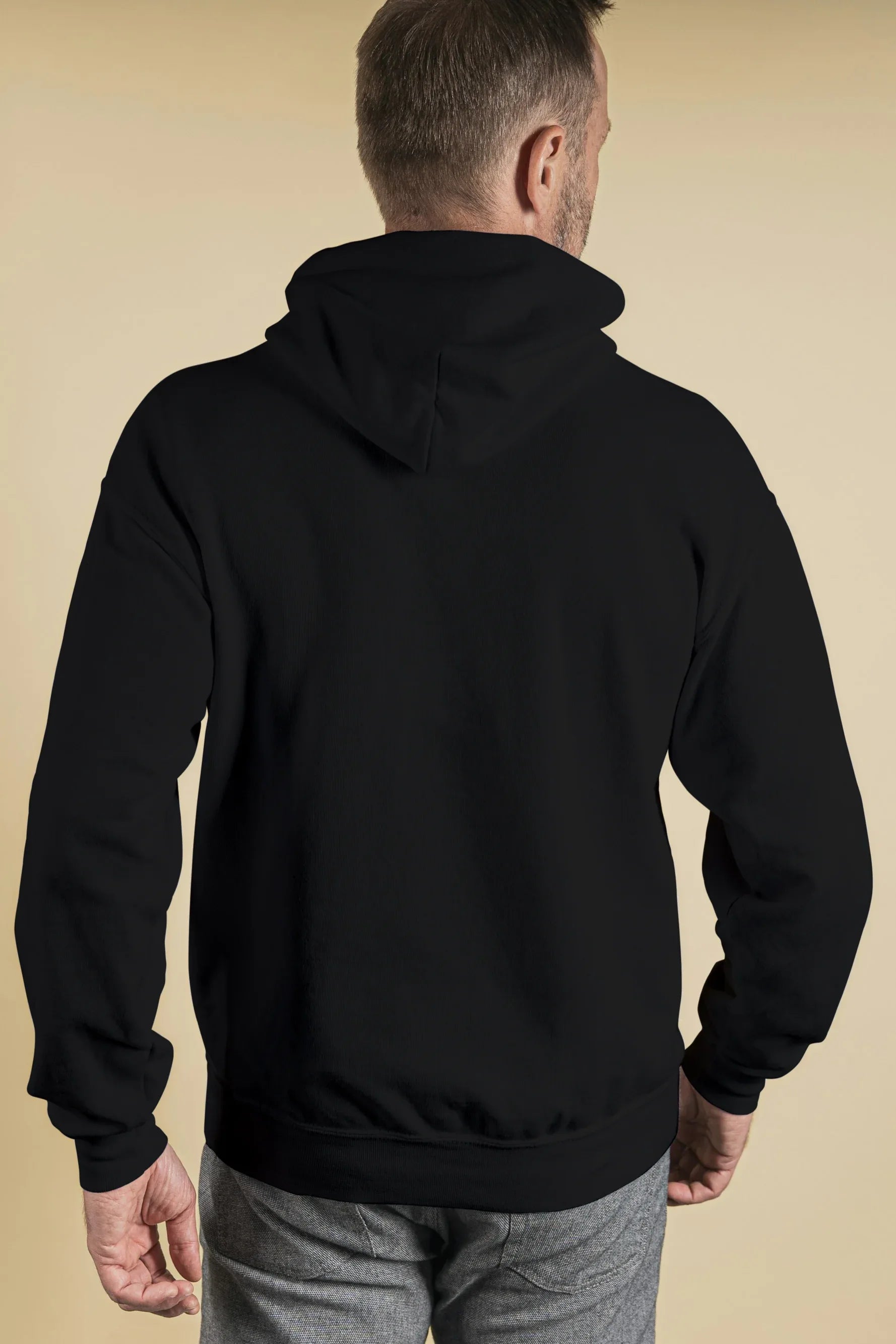 Black Oversized Hoodie for Men - Not So Suttle