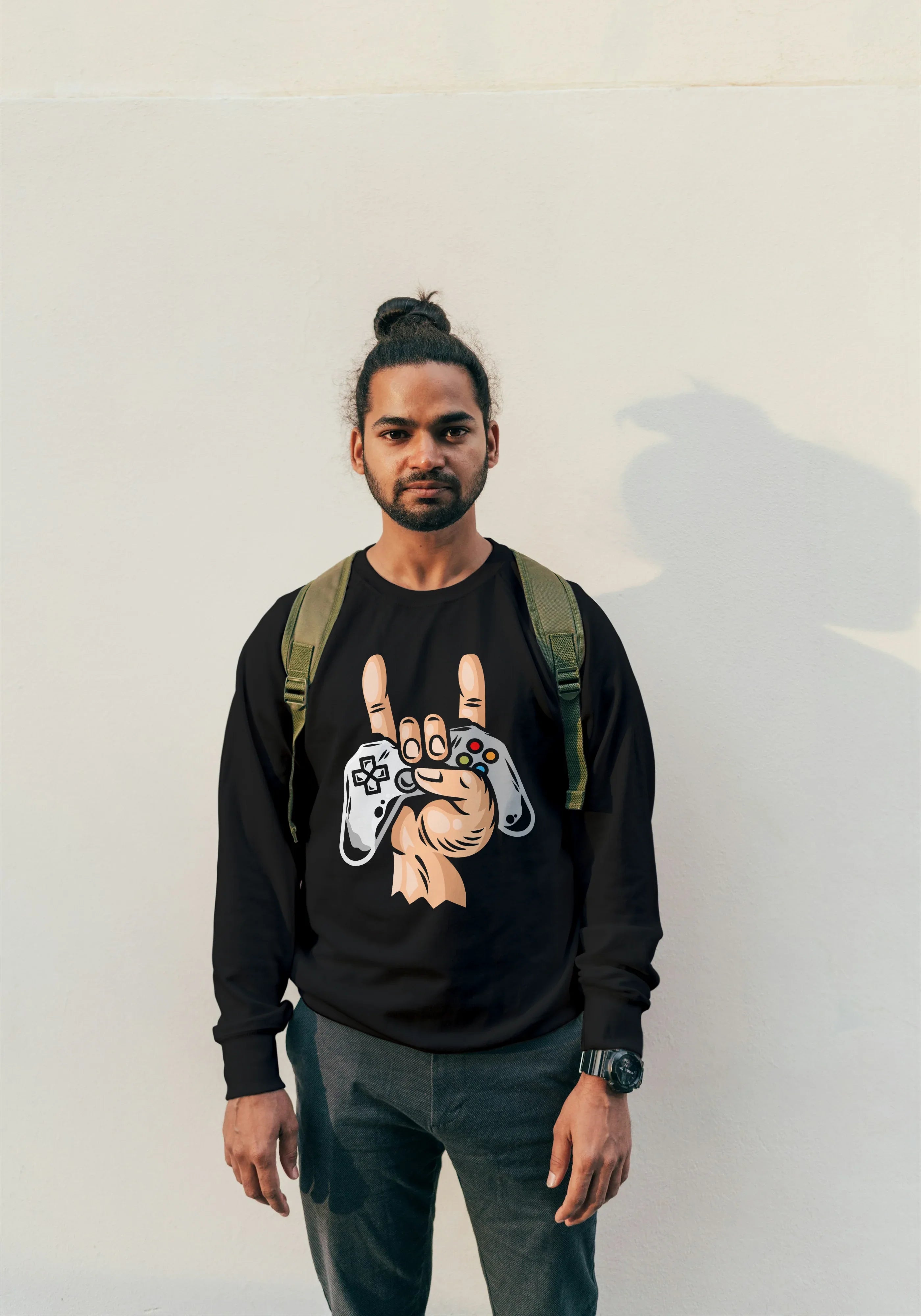 Gamer Graphic Sweatshirt for Men - Not So Suttle