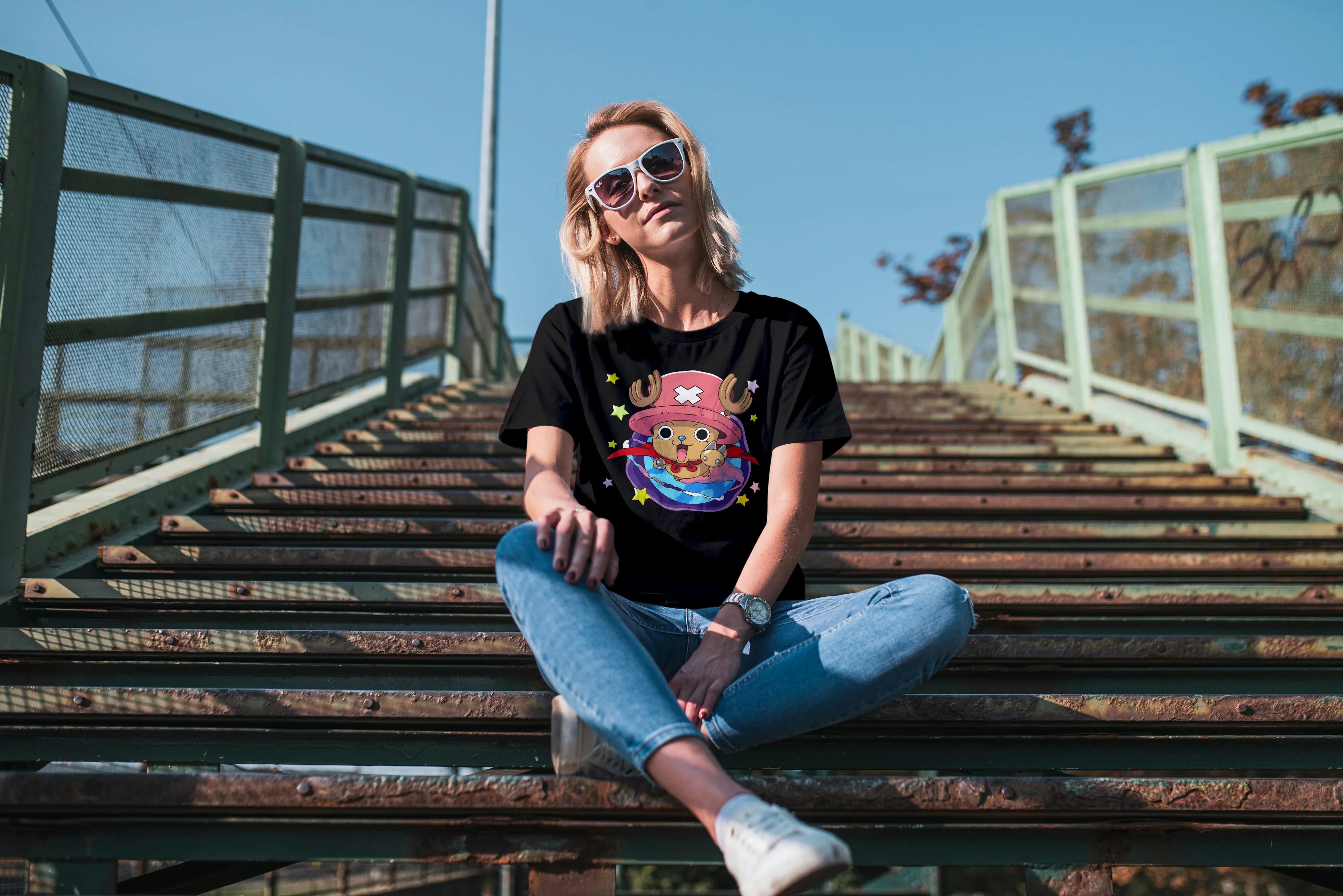 Anime Graphic Classic T-Shirt for Women - Not So Suttle