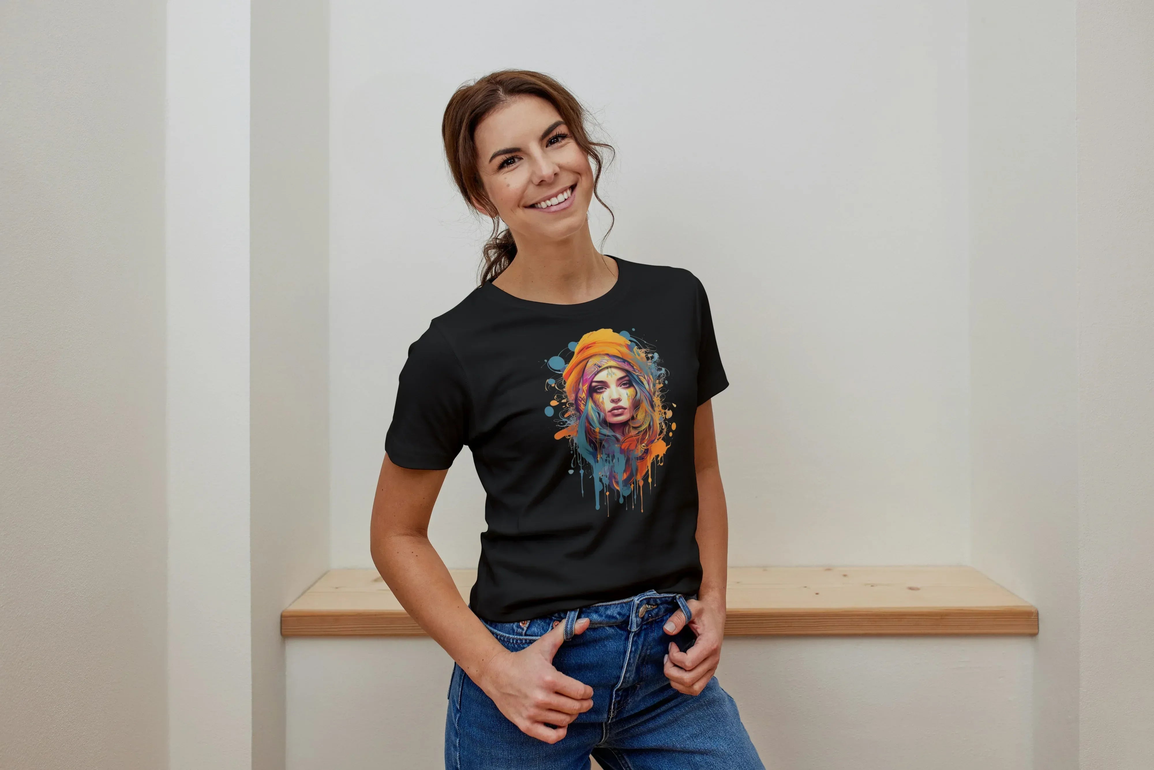 Boho Graphic Classic T-Shirt for Women - Not So Suttle