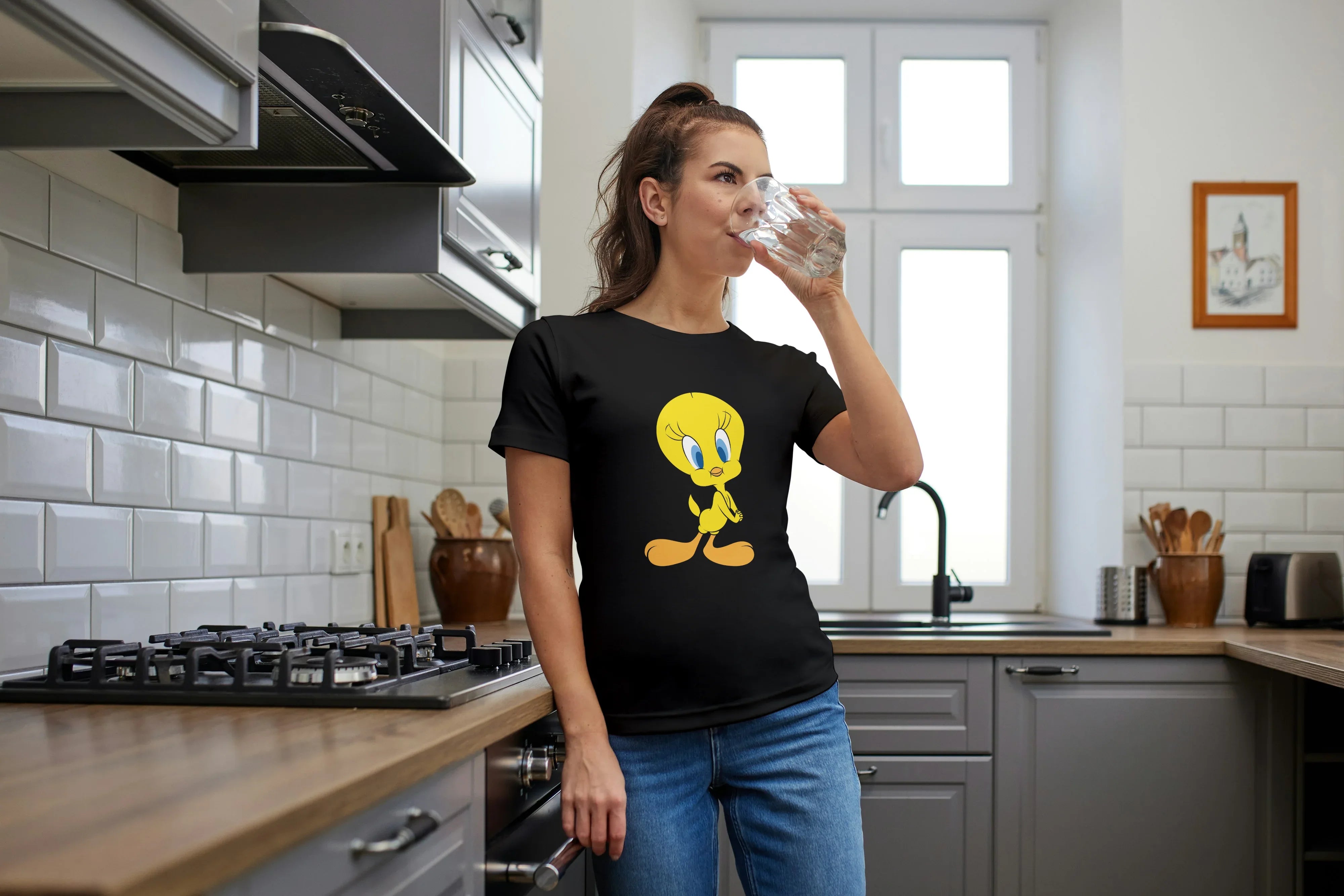 Tweety Graphic Classic T-Shirt for Women - Not So Suttle