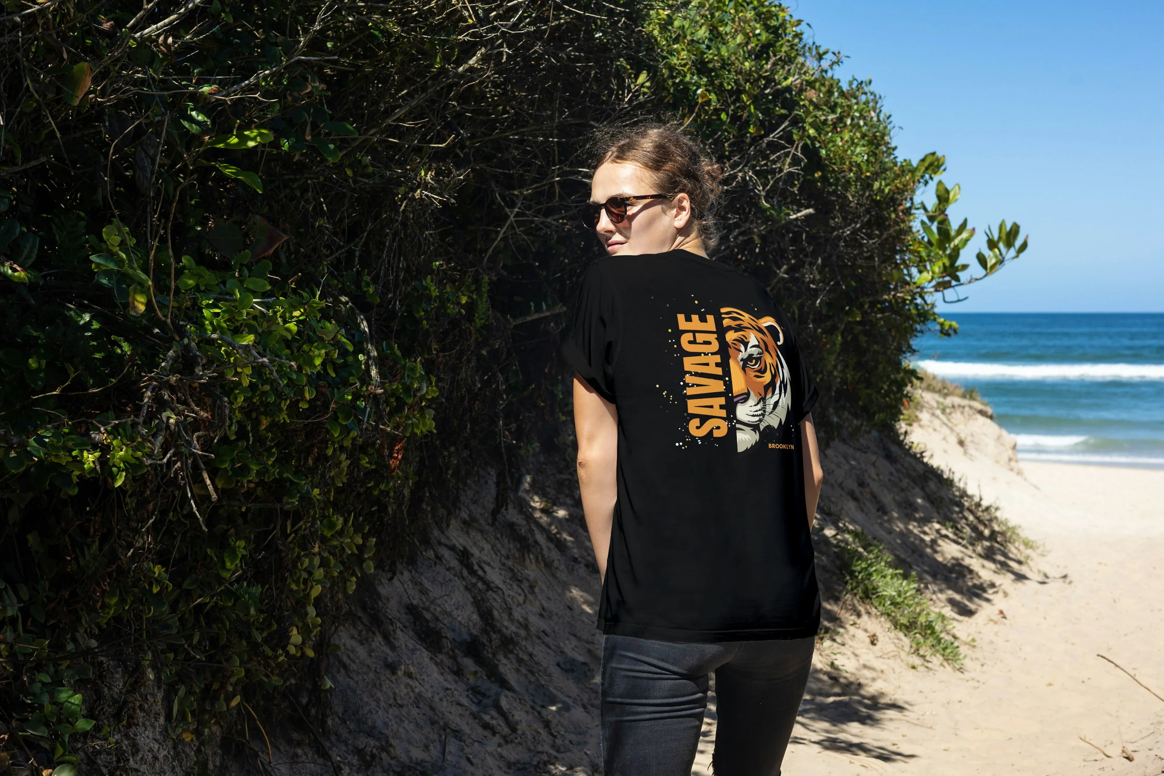 Savage Graphic Oversized Classic T-Shirt for Women - Not So Suttle