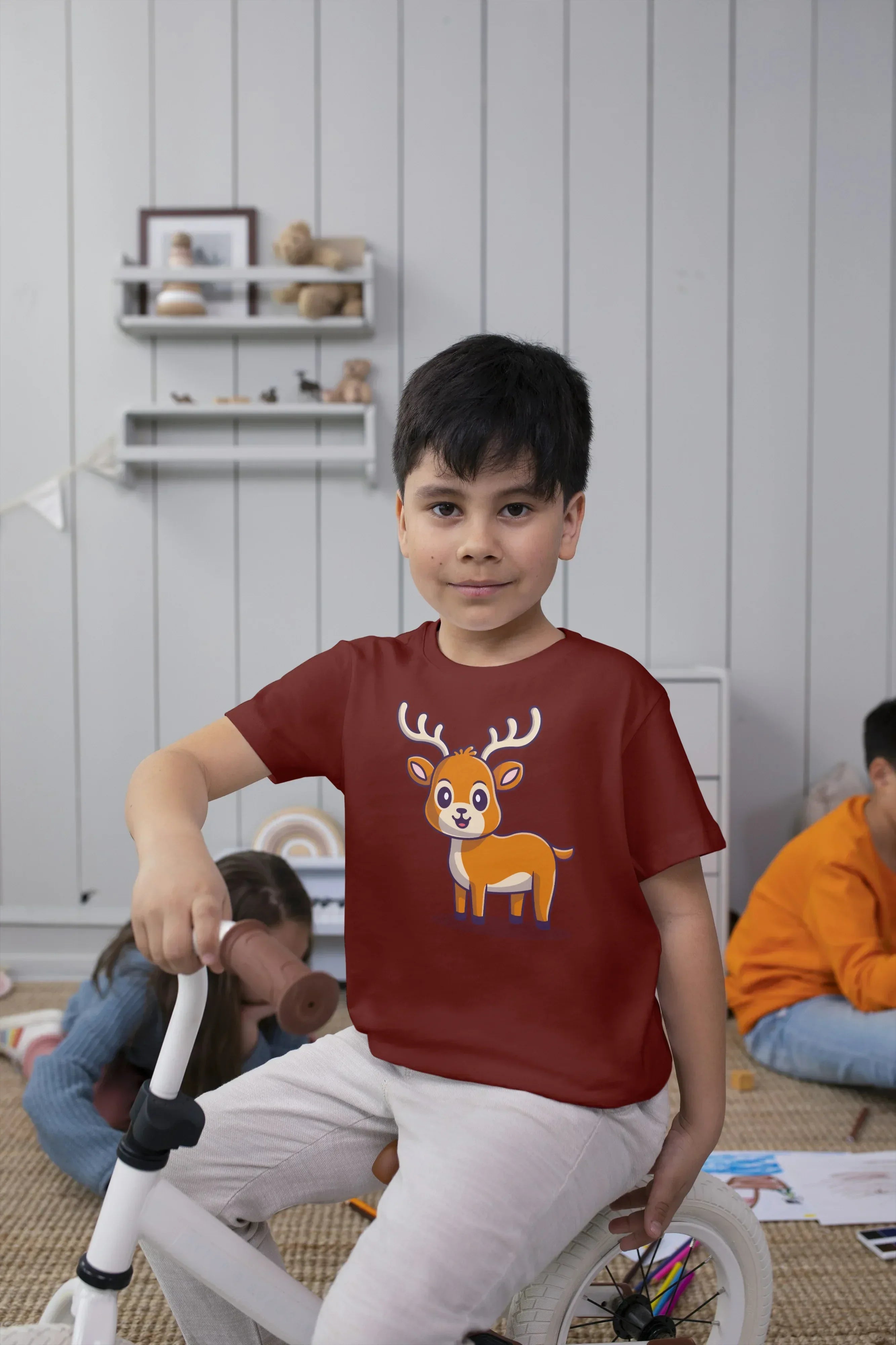 Deer Graphic T-Shirt for Boys - Not So Suttle