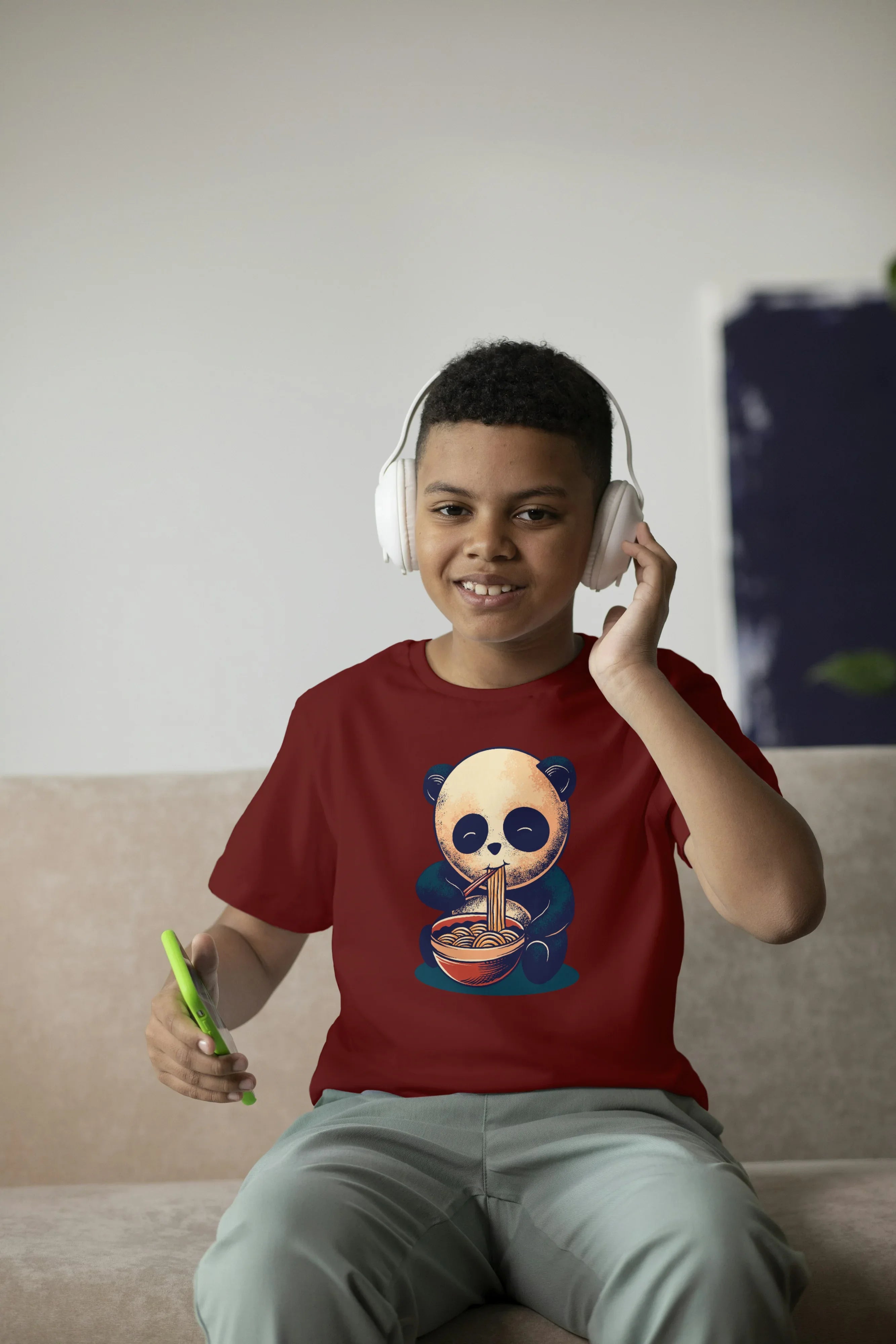 Panda Graphic T-Shirt for Boys - Not So Suttle