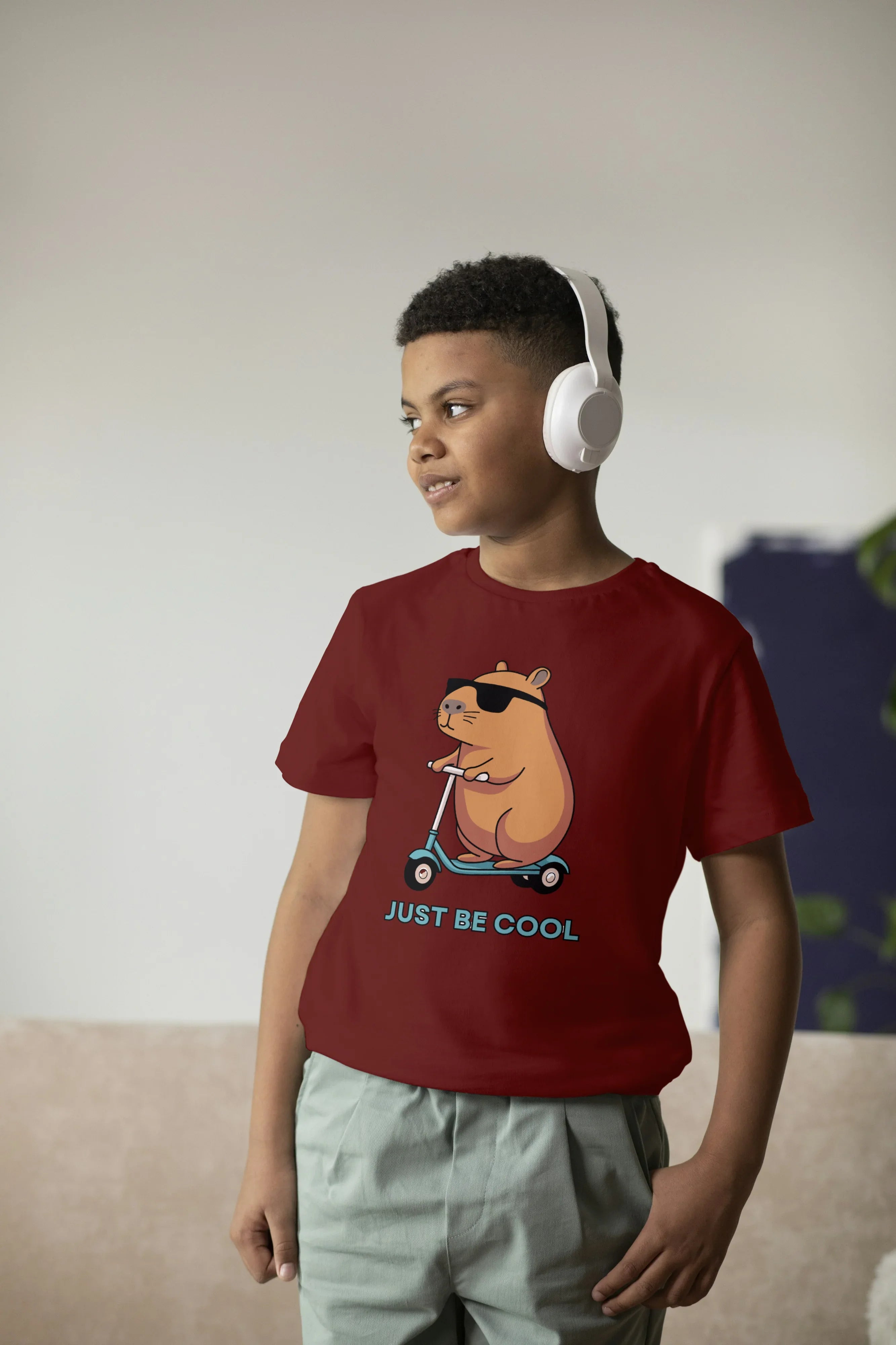 Just Be Cool Graphics T-Shirt for Boys - Not So Suttle
