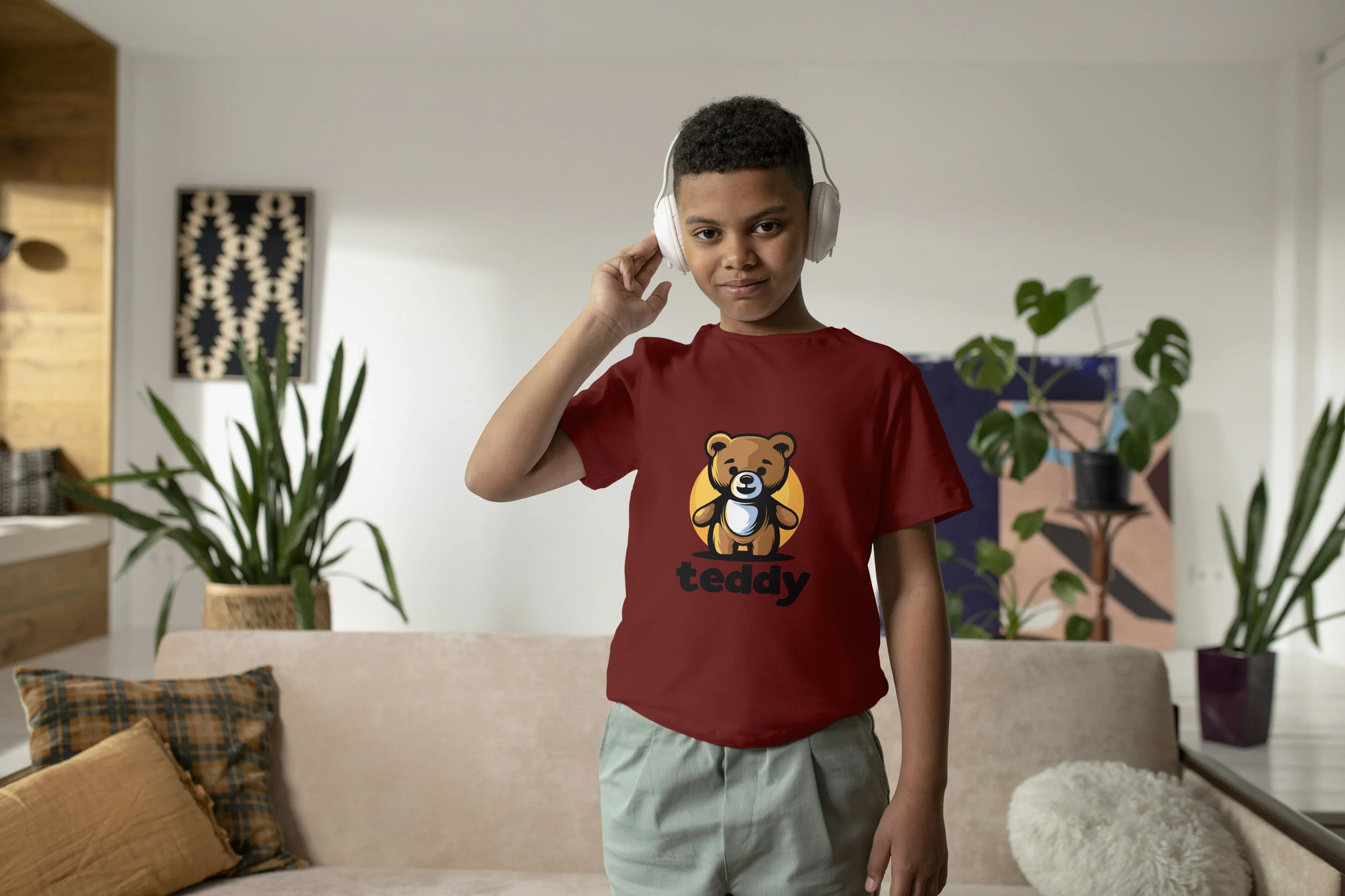 Teddy Graphics T-Shirt for Boys - Not So Suttle