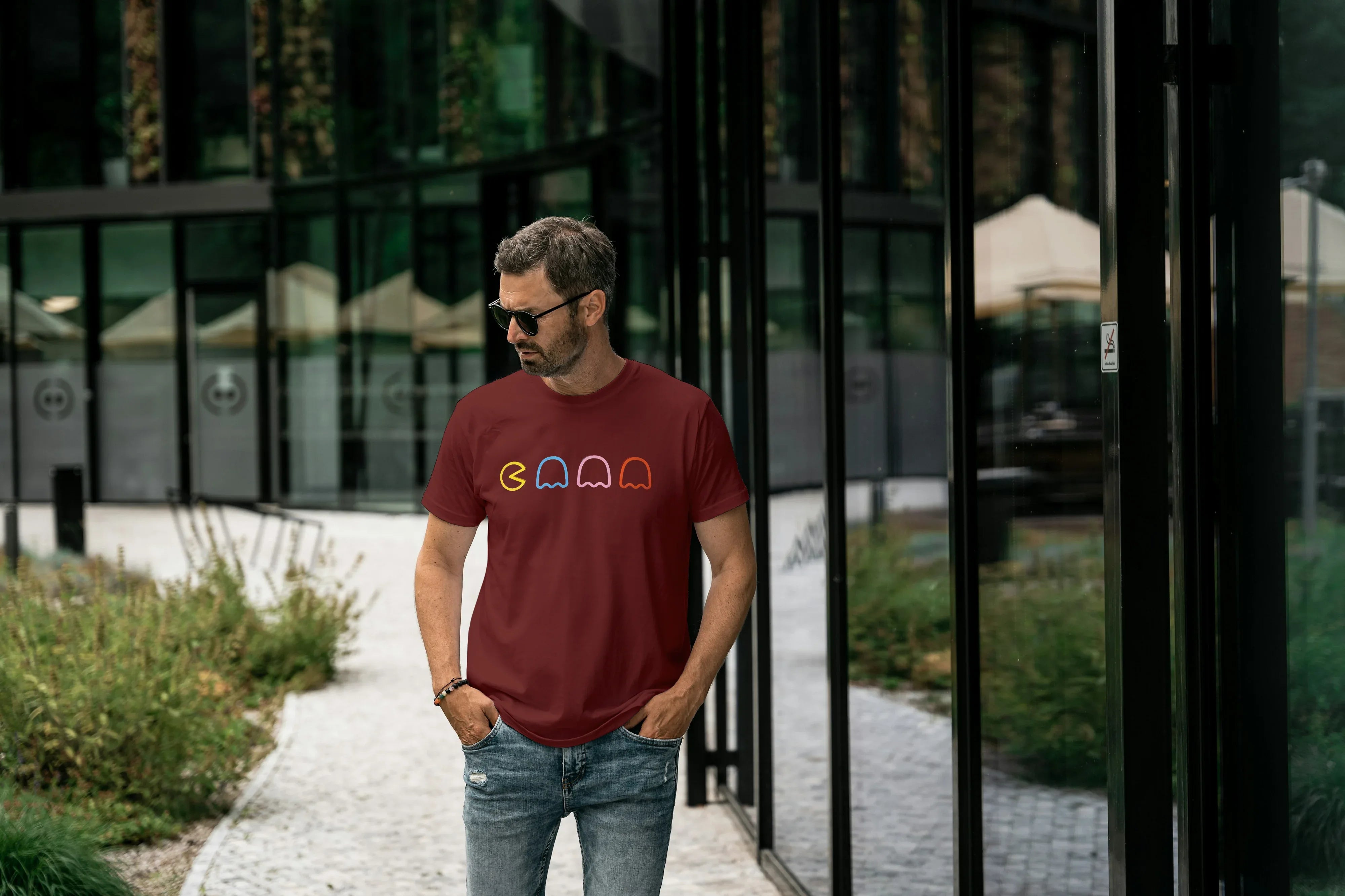 Packman Graphic T-Shirt for Men - Not So Suttle