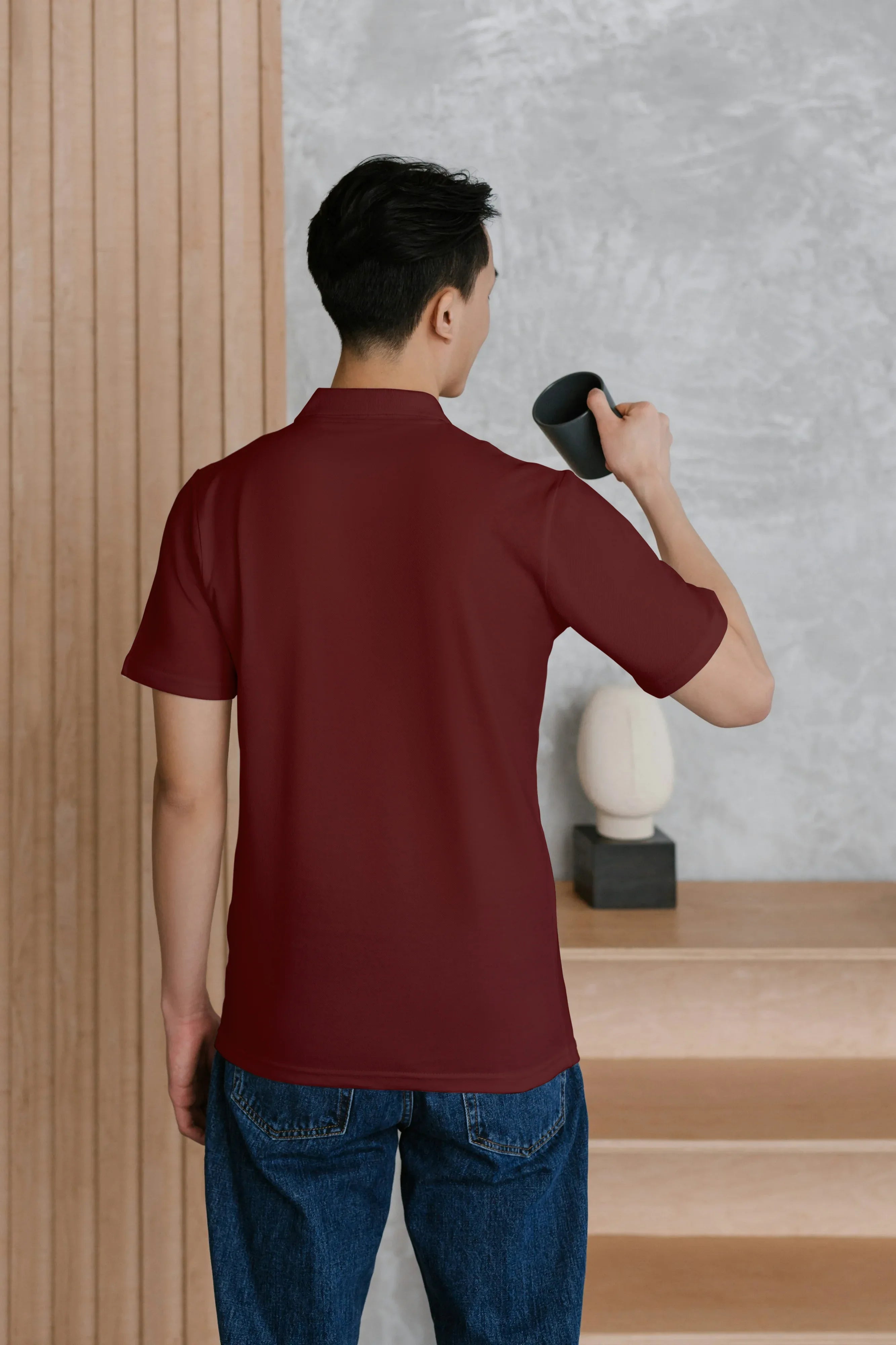 Men's Solid Polo T-Shirt - Not So Suttle