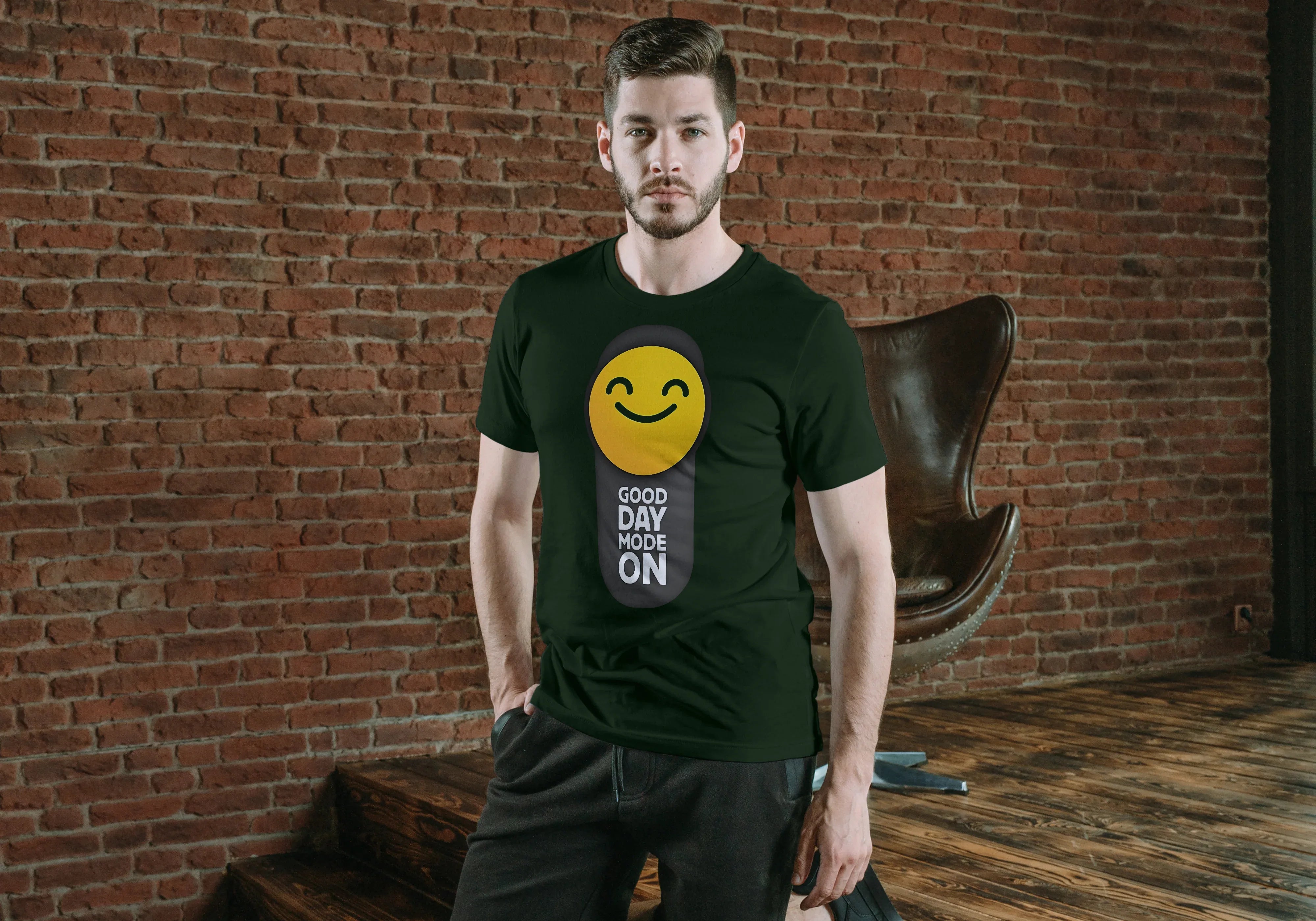 Good Day Mode On Graphic T-Shirt for Men - Not So Suttle