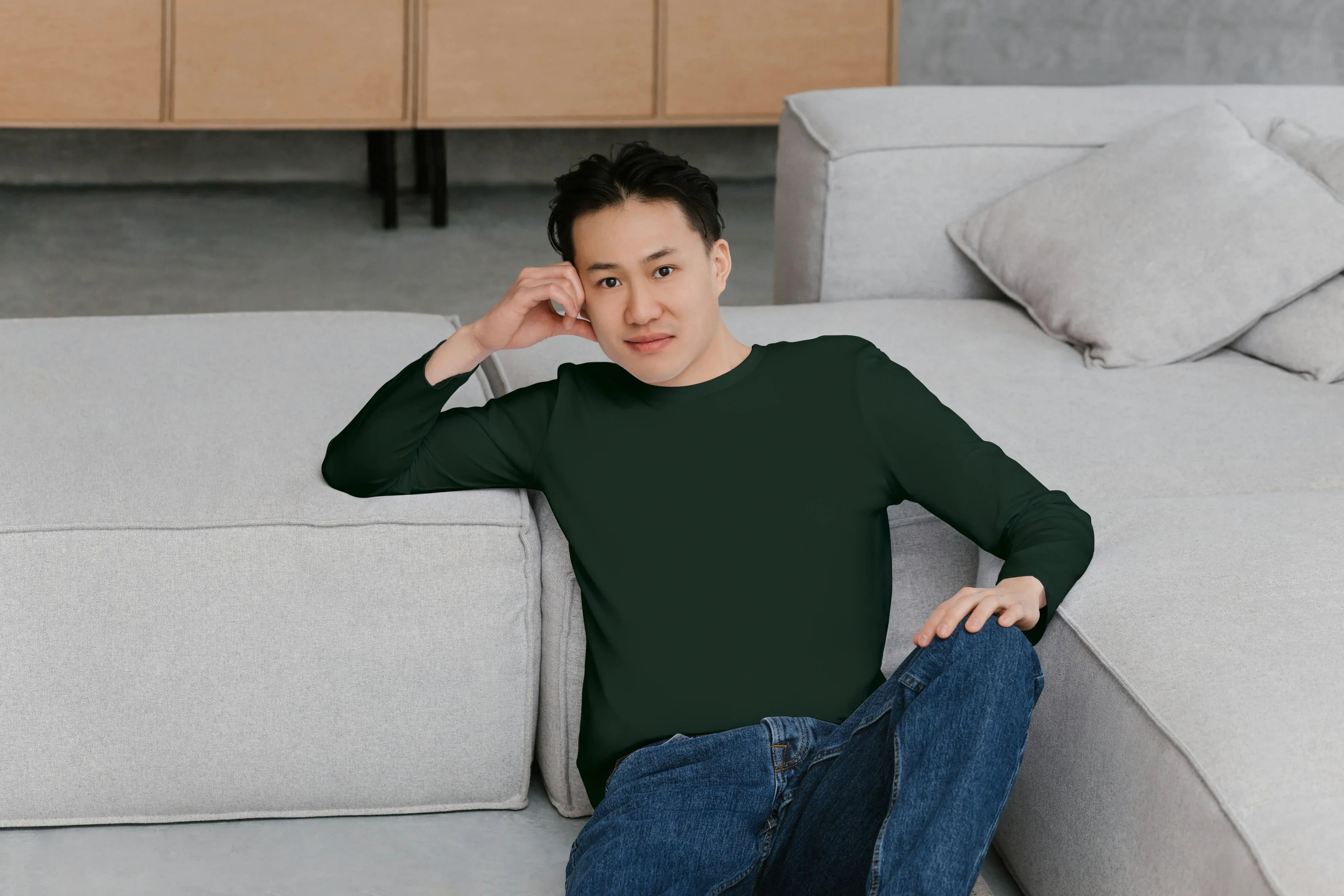 Men's Solid Full Sleeve T-Shirt - Not So Suttle