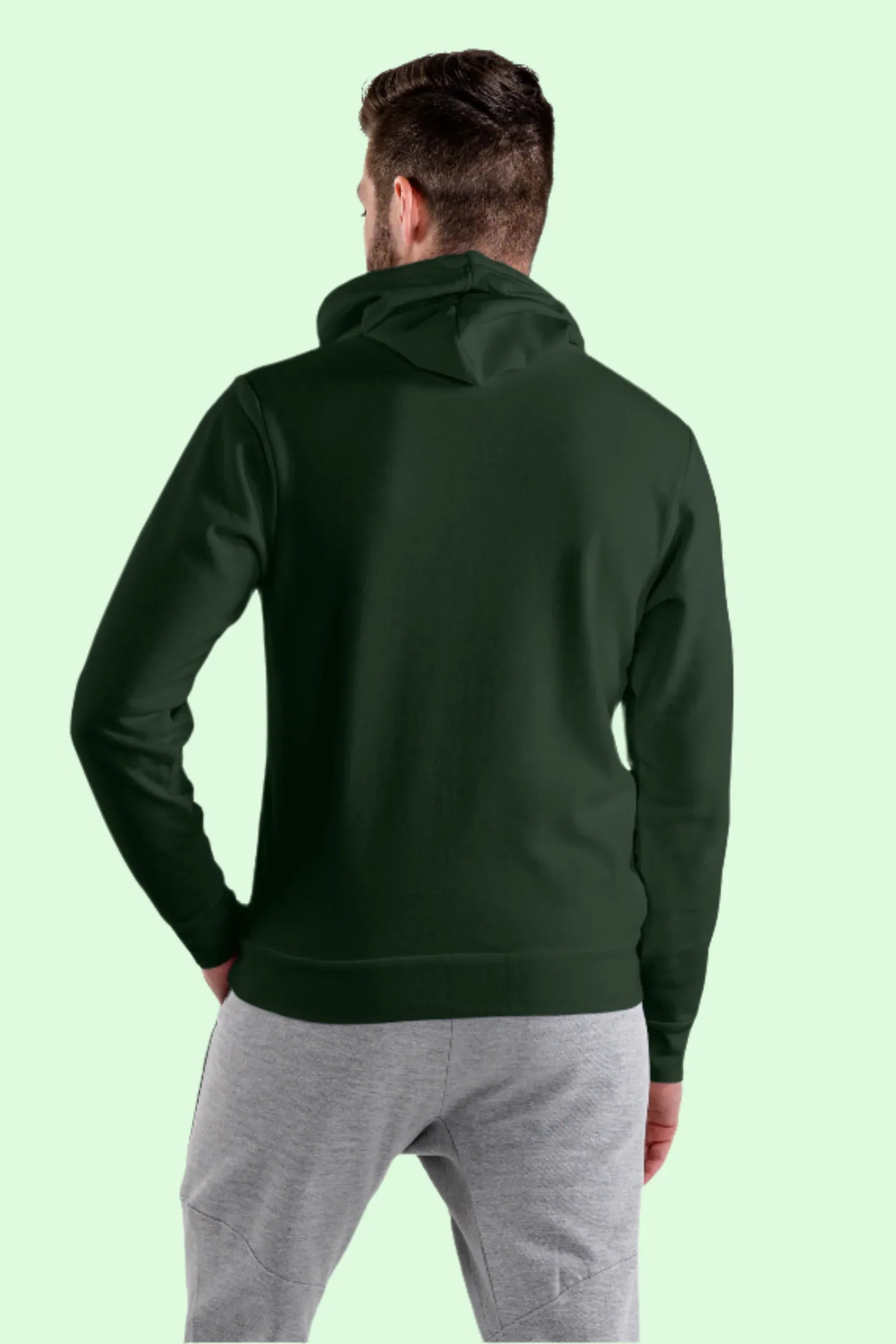 Bottle Green Men's Hoodie - Not So Suttle