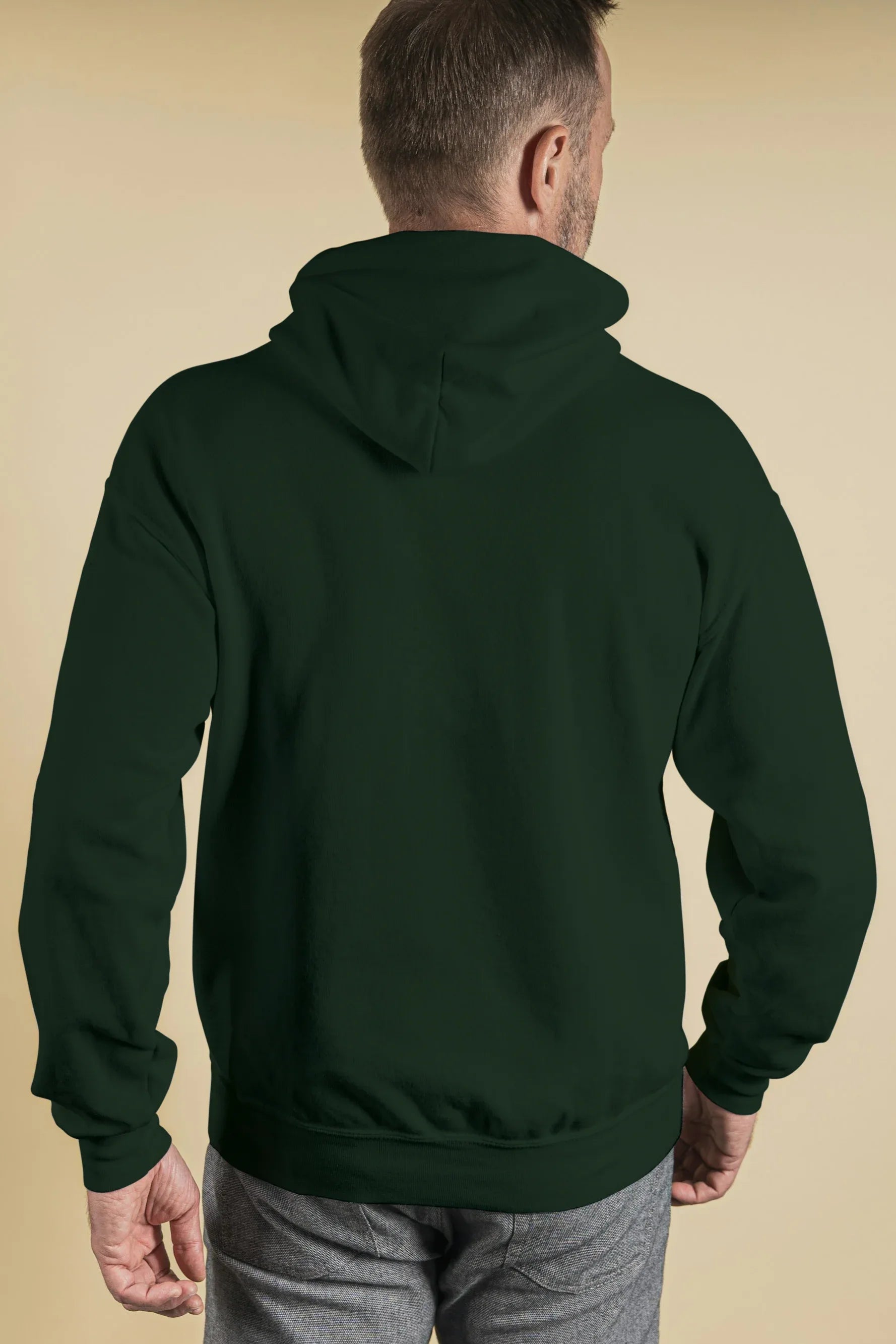 Bottle Green Oversized Hoodie for Men - Not So Suttle