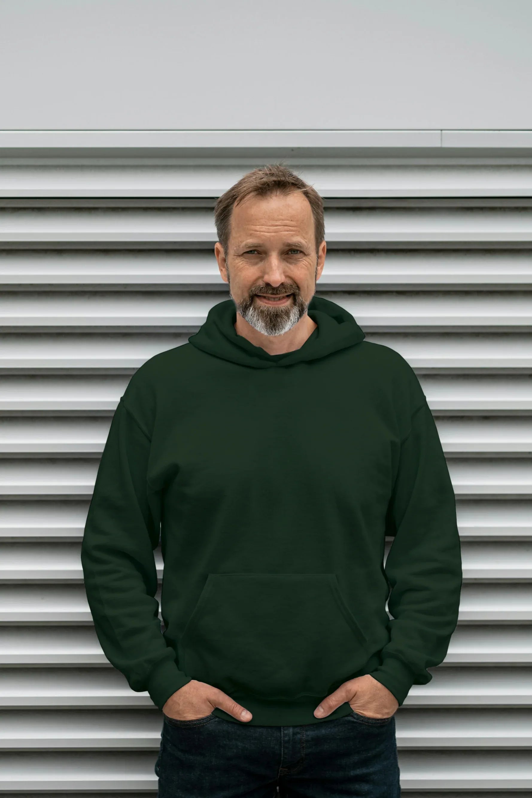 Bottle Green Oversized Hoodie for Men - Not So Suttle