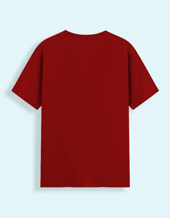 Stretchable Solid Round Neck T-shirt - Not So Suttle