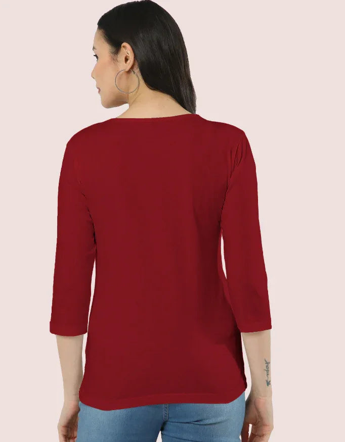 Red Long Sleeve Tee - Not So Suttle