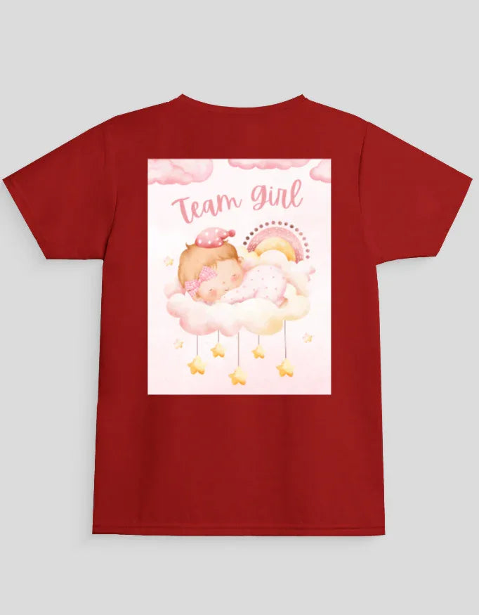 Team Girl Graphic T-Shirt for Girl's - Not So Suttle